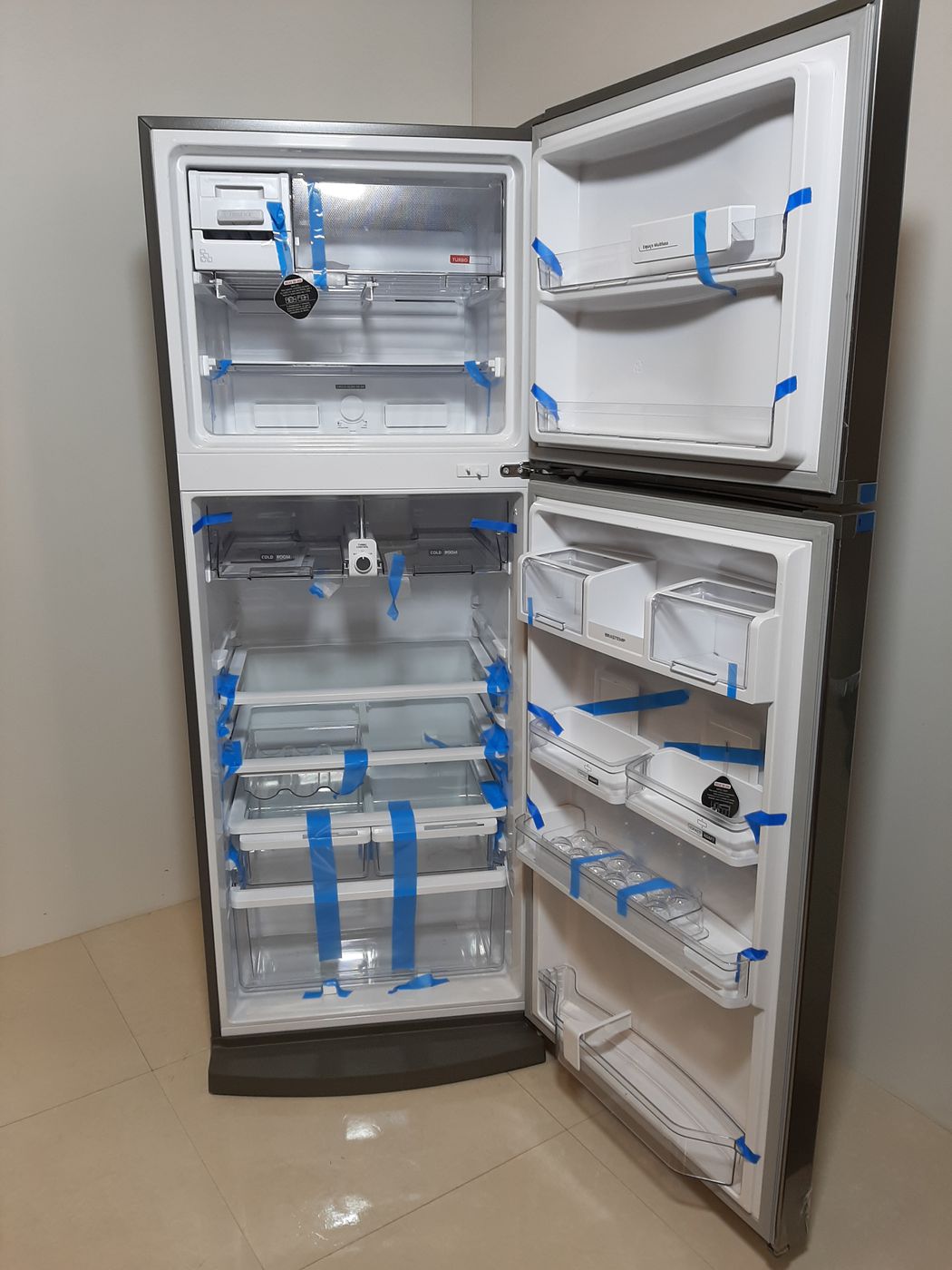 REFRIGERADOR BRASTEMP 2 PORTAS 462L PL - INOX