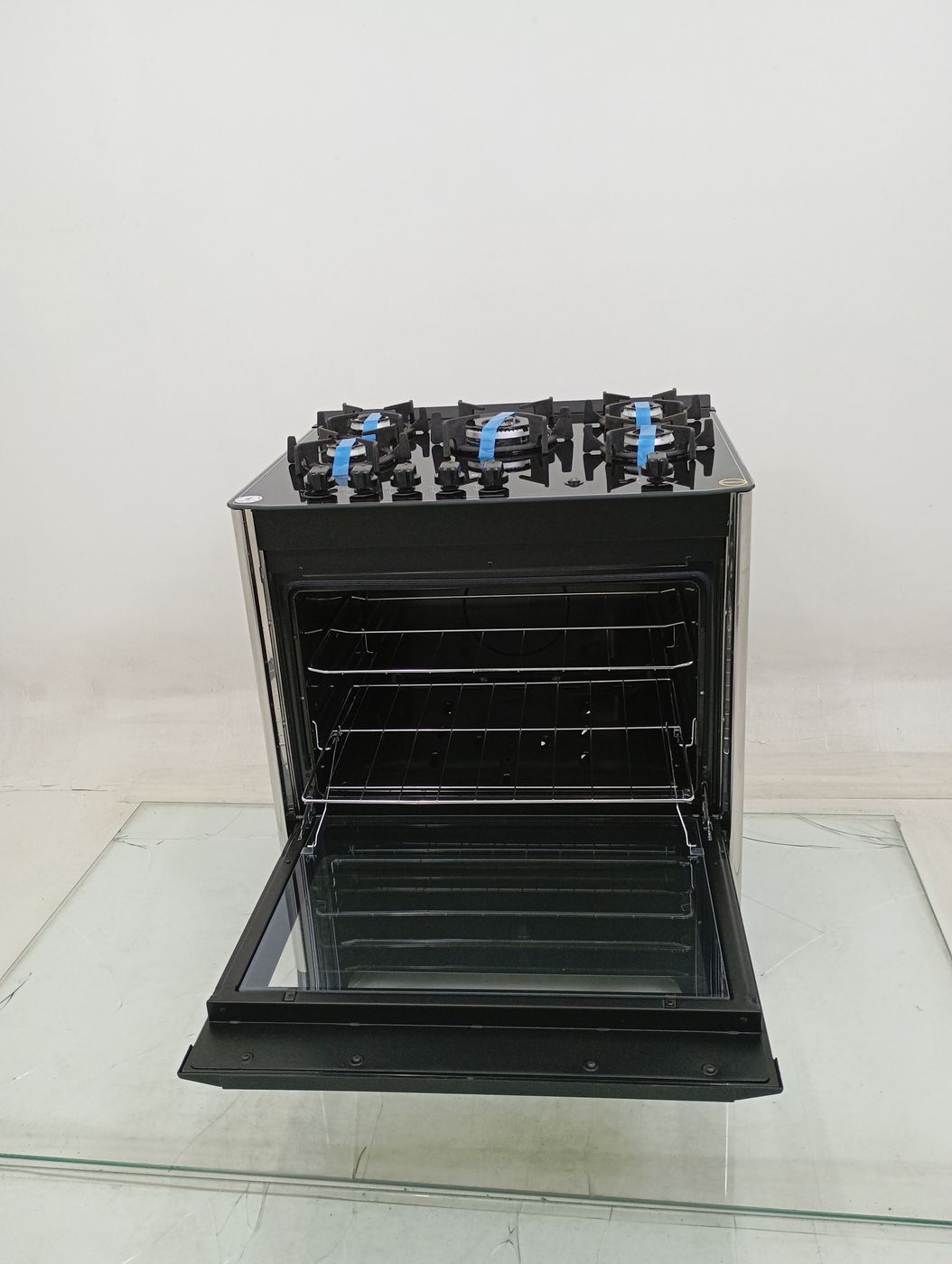 FOGAO DAKO 5 BOCAS MESA DE VIDRO MAGISTER - P