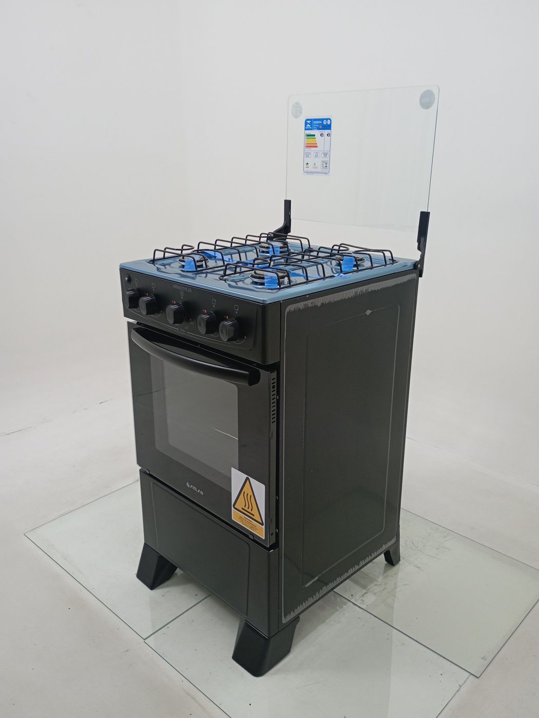 FOGAO ATLAS 4 BOCAS ACENDIMENTO AUTOMATICO - 