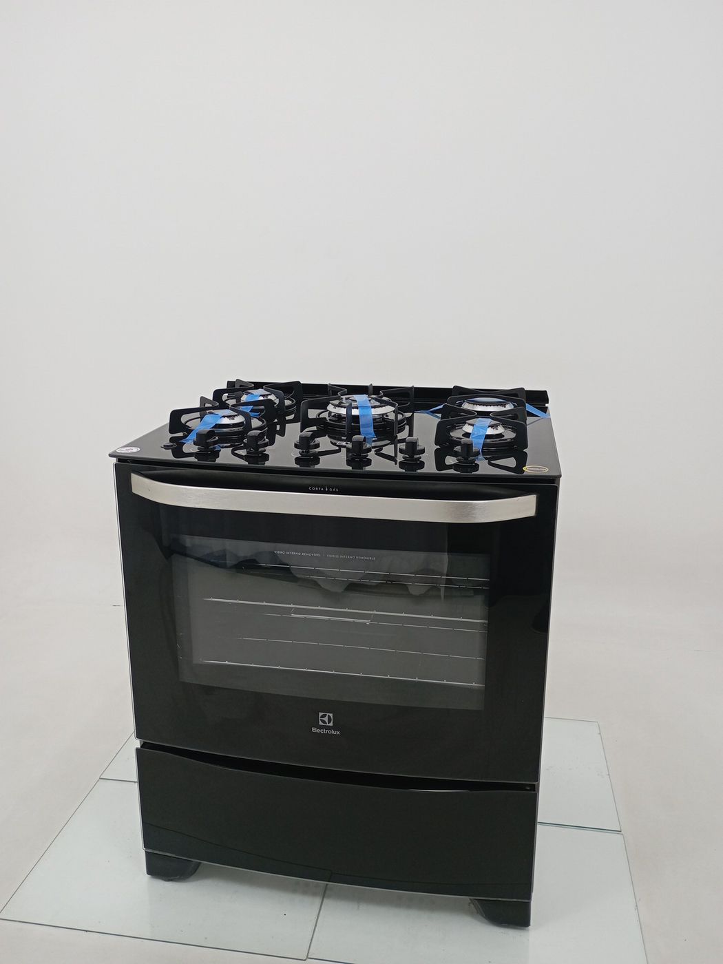 FOGAO ELECTROLUX 76GS 5 BOCAS AUTOMÁTICO COM 