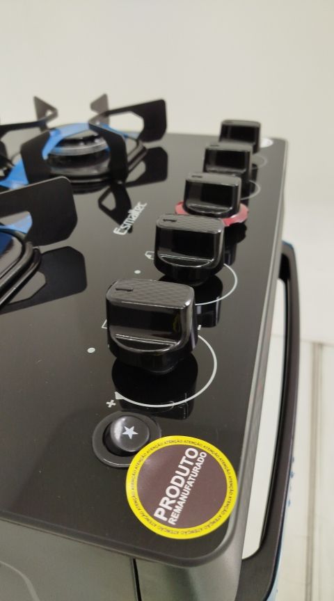 FOGAO ESMALTEC 4126 4 BOCAS IDEAL POP MESA DE