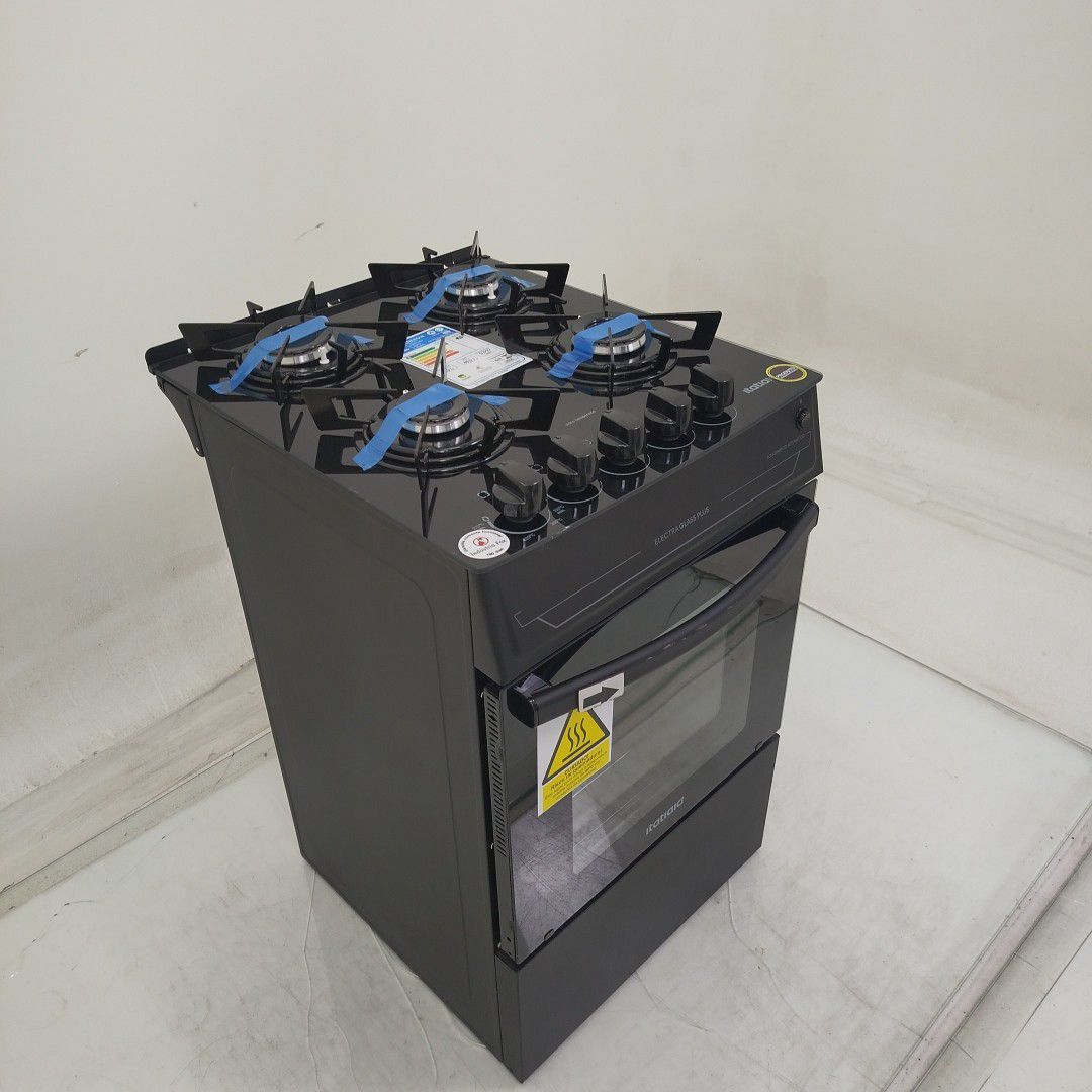 FOGAO ITATIAIA ELECTRA GLASS PLUS 4Q PTO - PR