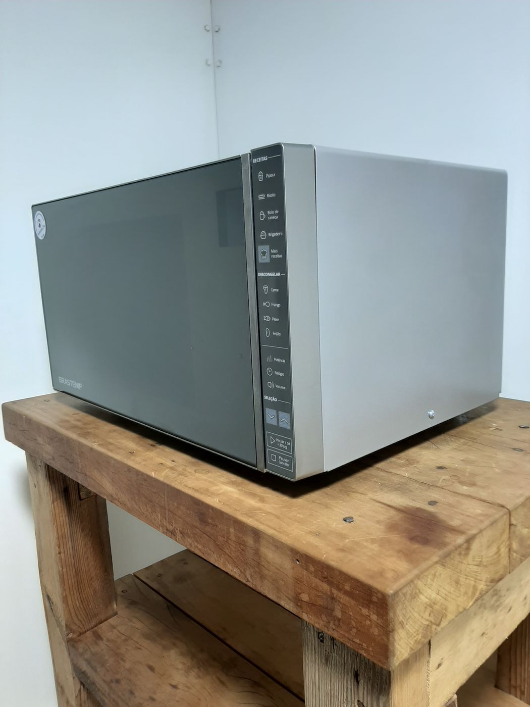 MICRO-ONDAS BRASTEMP 45 L - INOX