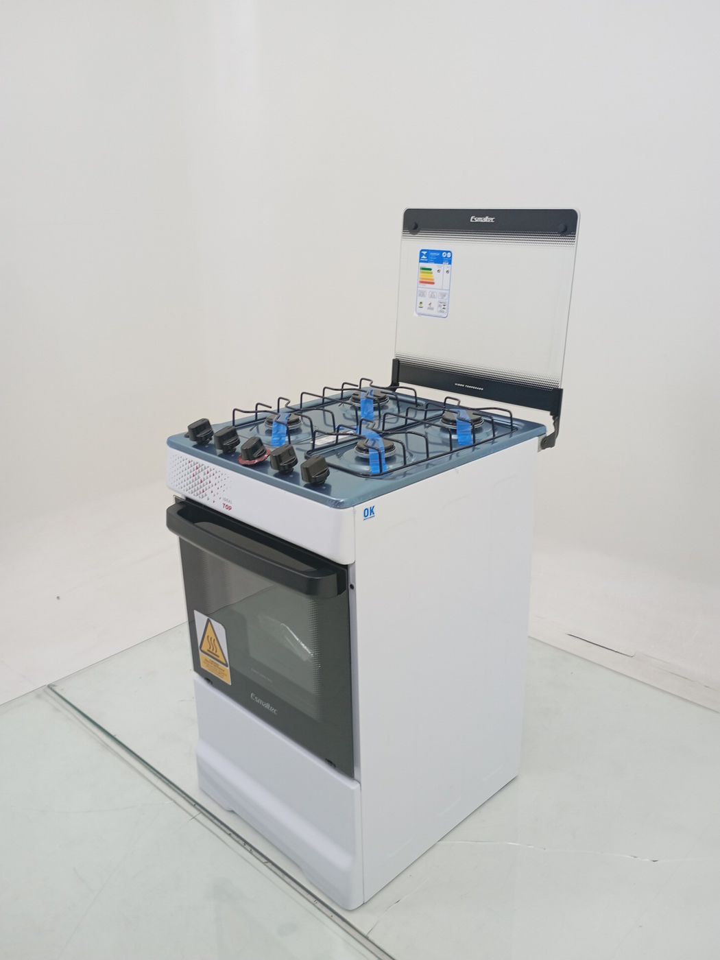 FOGAO ESMALTEC 4122 4 BOCAS IDEAL POP MESA IN