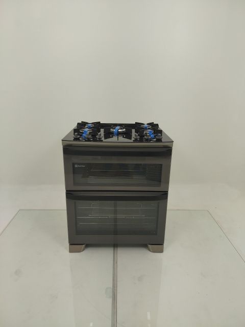 FOGAO ELECTROLUX FE5AD 5 BOCAS MESA DE VIDRO 