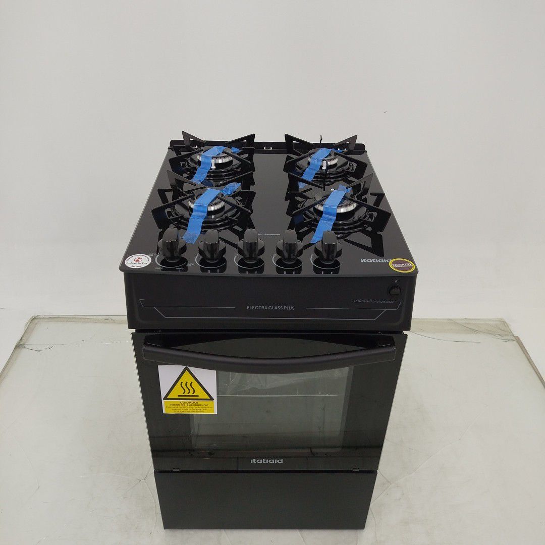 FOGAO ITATIAIA ELECTRA GLASS PLUS 4Q PTO - PR