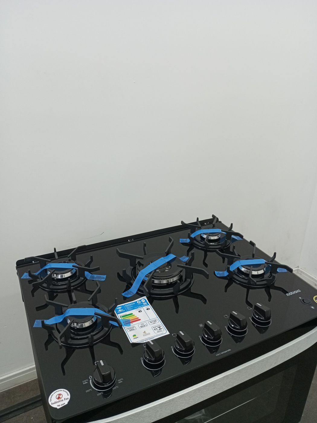 FOGAO ITATIAIA ITAGLASS PLUS 5 BOCAS PTO - PR