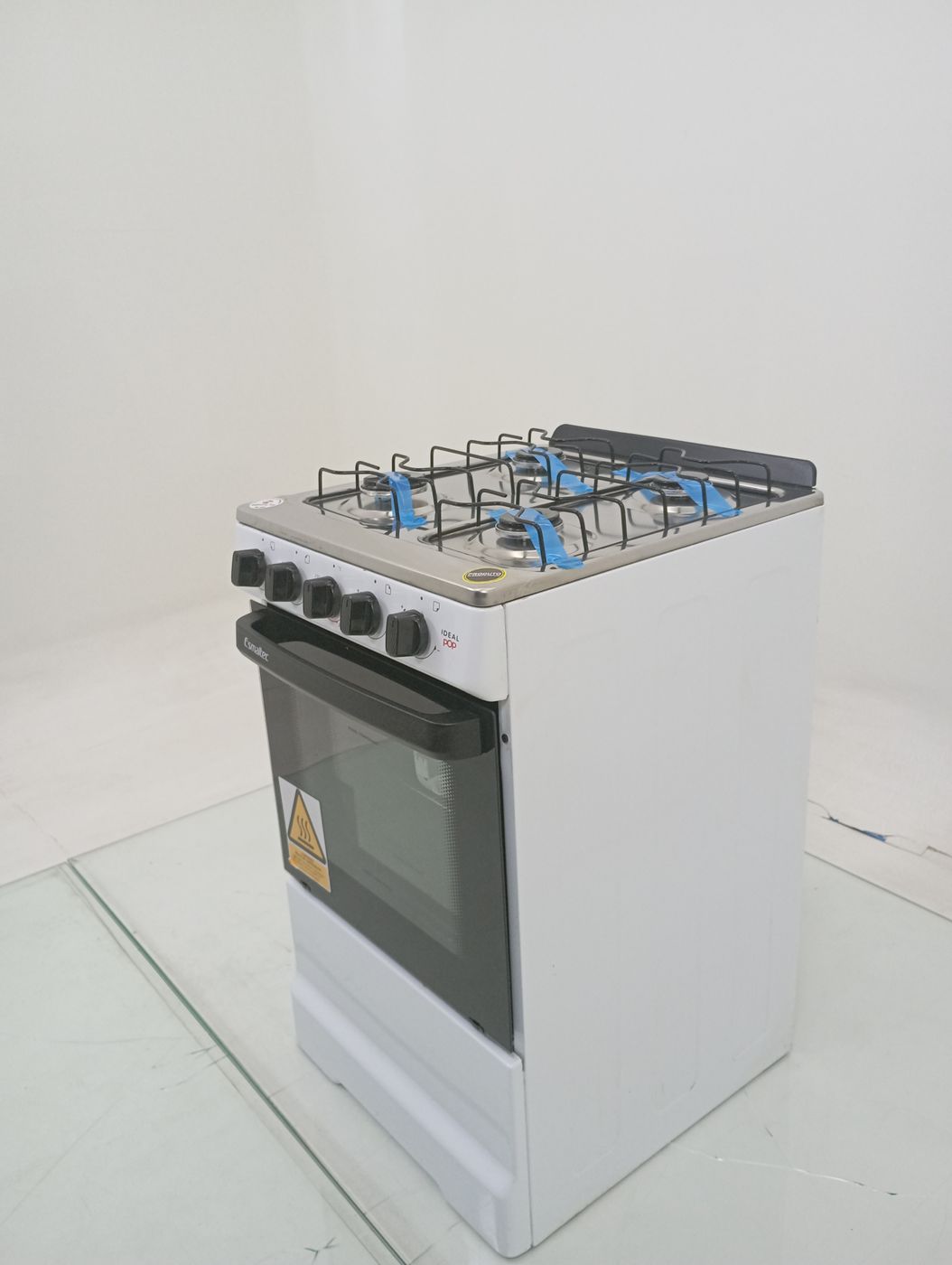 FOGAO ESMALTEC 4120 4 BOCAS IDEAL POP ACENDIM