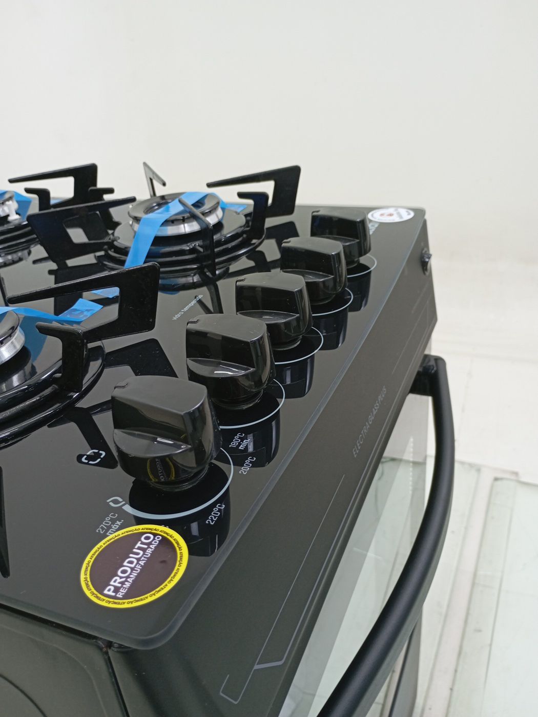 FOGAO ITATIAIA ELECTRA GLASS PLUS 4Q PTO - PR