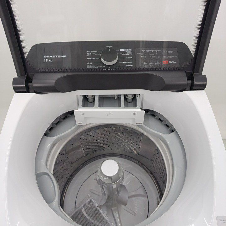 LAVADORA BRASTEMP BWF18ABANA 18KG - BRANCO
