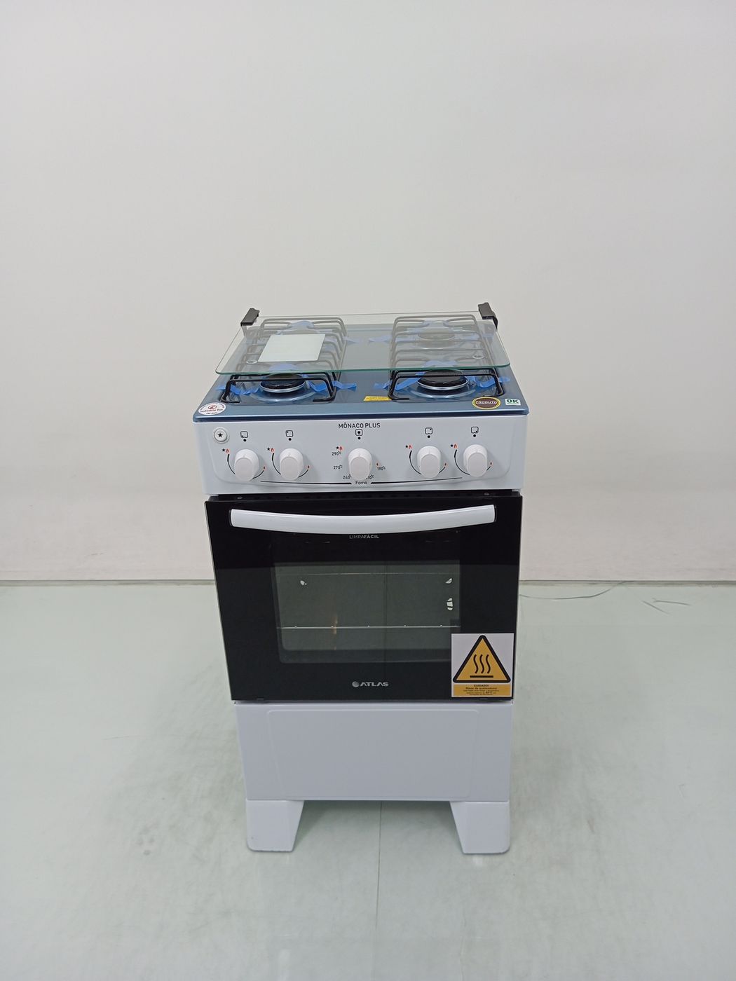 FOGAO ATLAS 4 BOCAS COM ACENDIMENTO AUTOMATIC