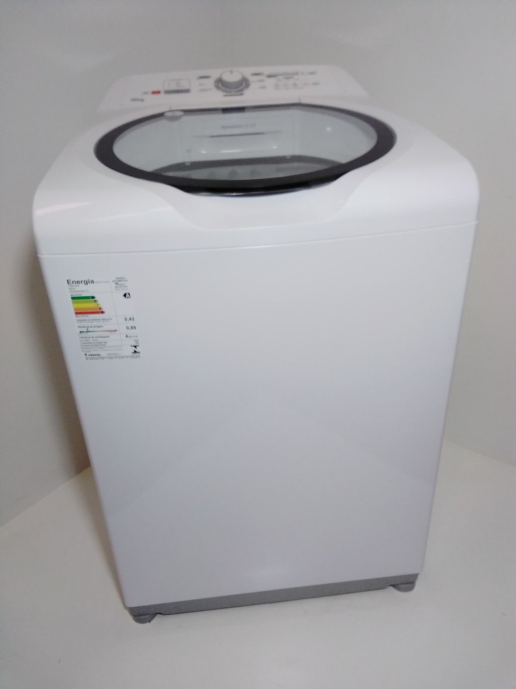 LAVADORA BRASTEMP DE ROUPAS EIXO VERTICAL AGI