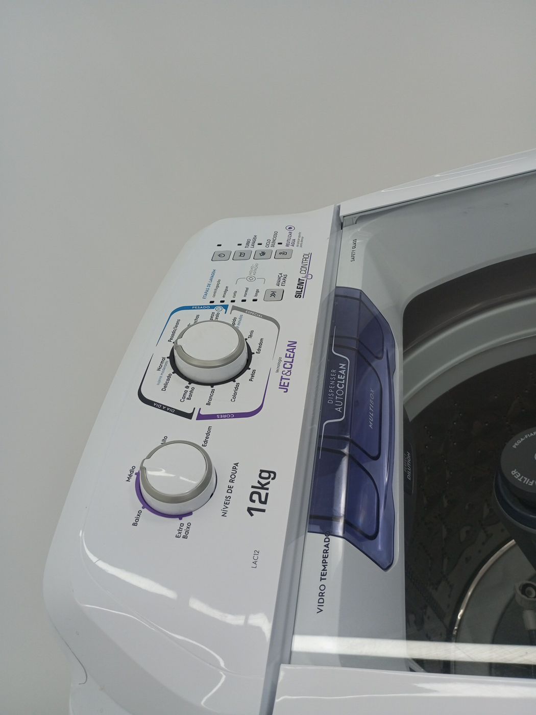 LAVADORA ELECTROLUX TOP LOAD 12KG LAC12 TURBO