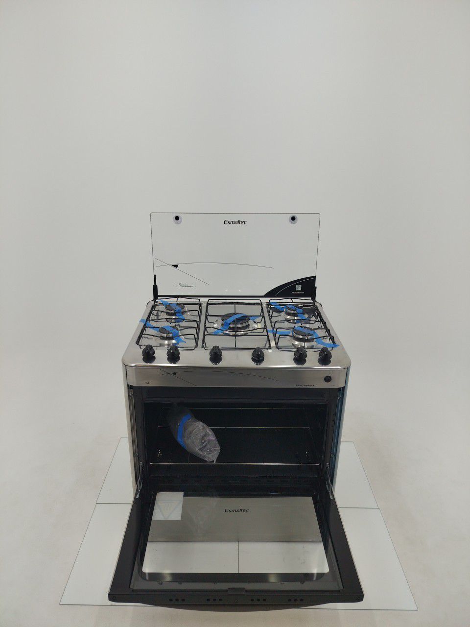 FOGAO ESMALTEC 5 BOCAS COM FORNO AUTOLIMPANTE