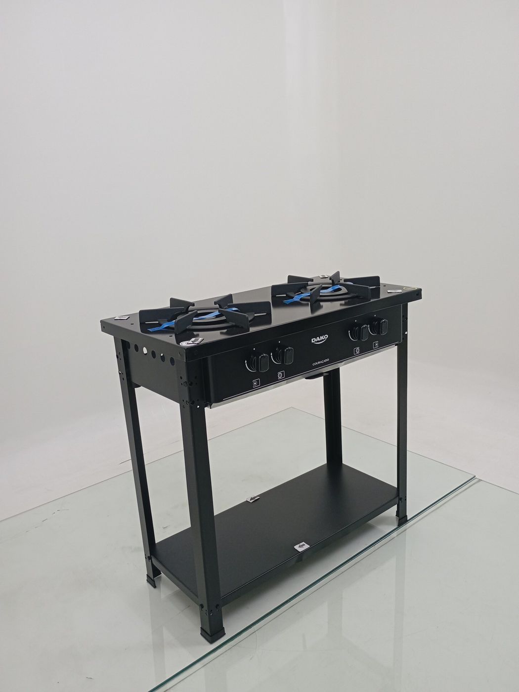 FOGAO DAKO INDUSTRIAL 2 BOCAS TRIPLA CHAMA E 