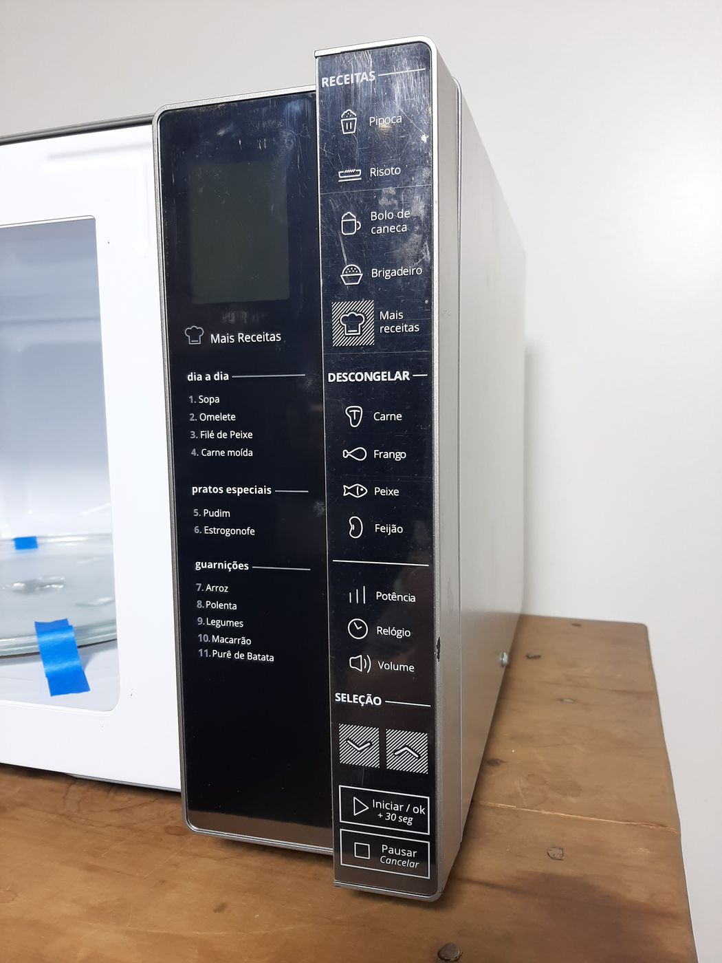 MICRO-ONDAS BRASTEMP 45 L - INOX