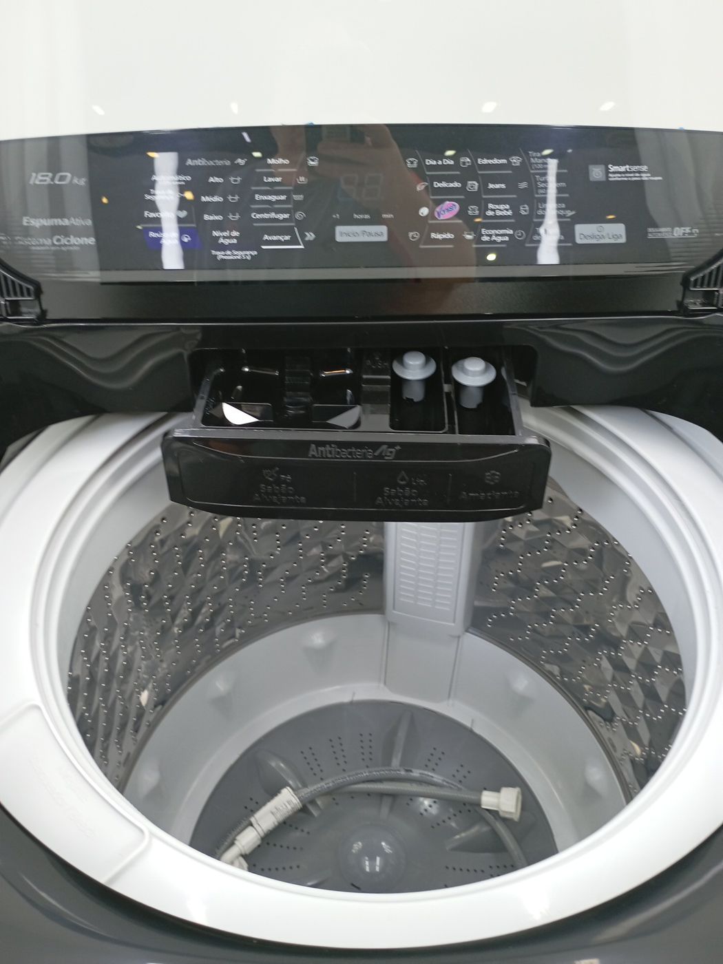 LAVADORA PANASONIC ANTIBACTERIA 18KG - TITANI