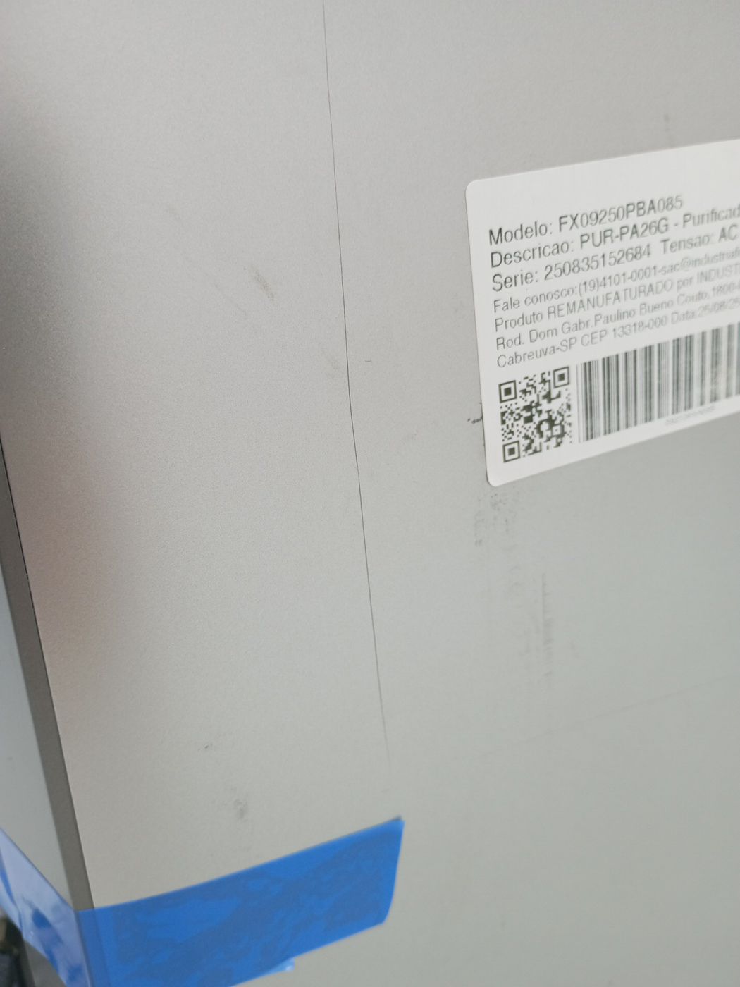 PURIFICADOR ELECTROLUX PA26G - Purificador El