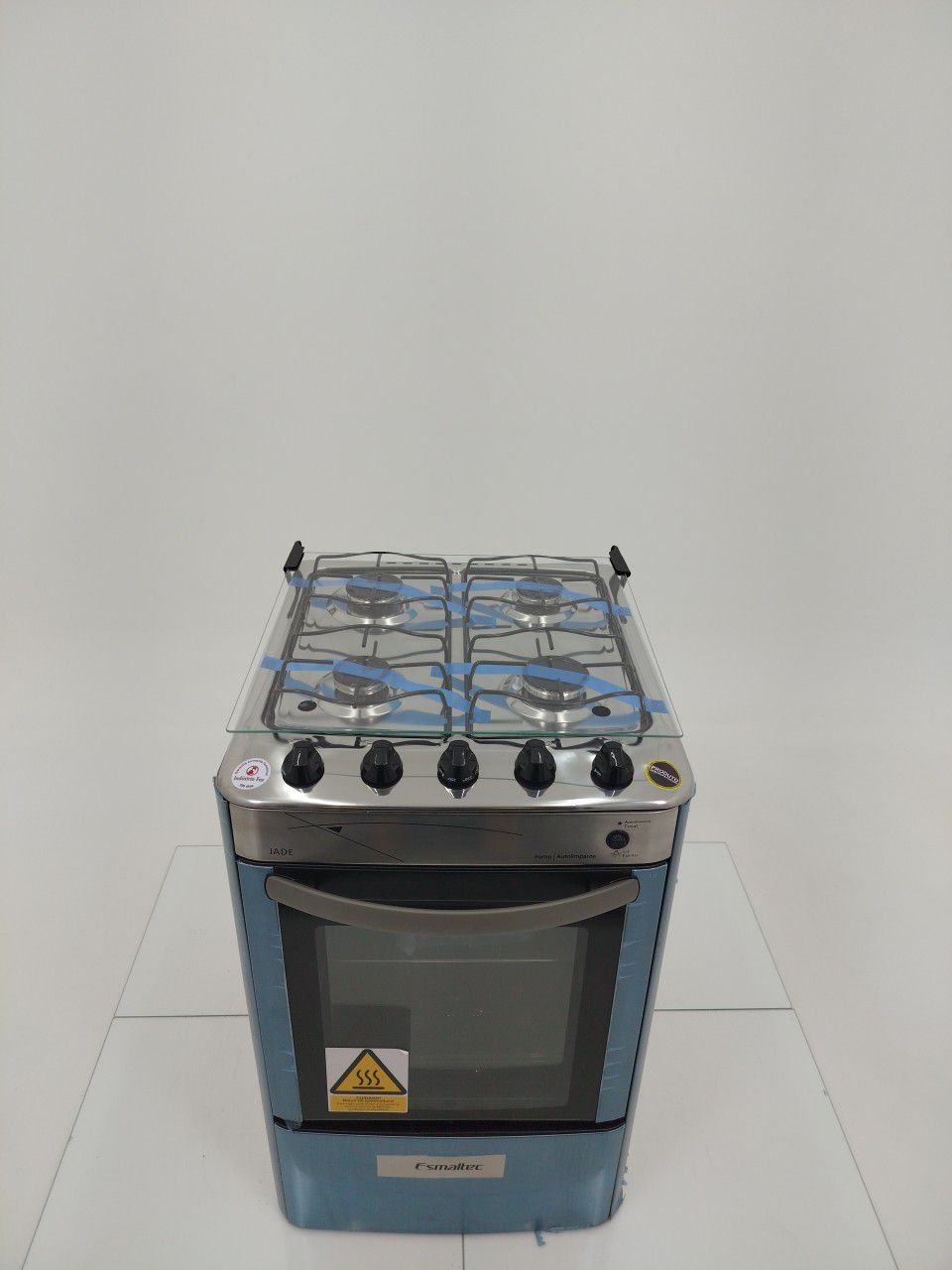 FOGAO ESMALTEC JADE SUPER 4 BOCAS COM FORNO A
