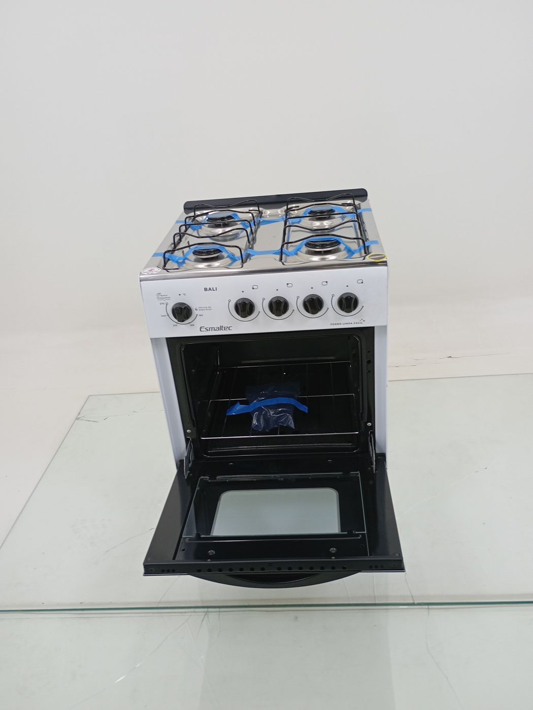 FOGAO ESMALTEC 4 BOCAS BALI ACEDIMENTO MANUAL