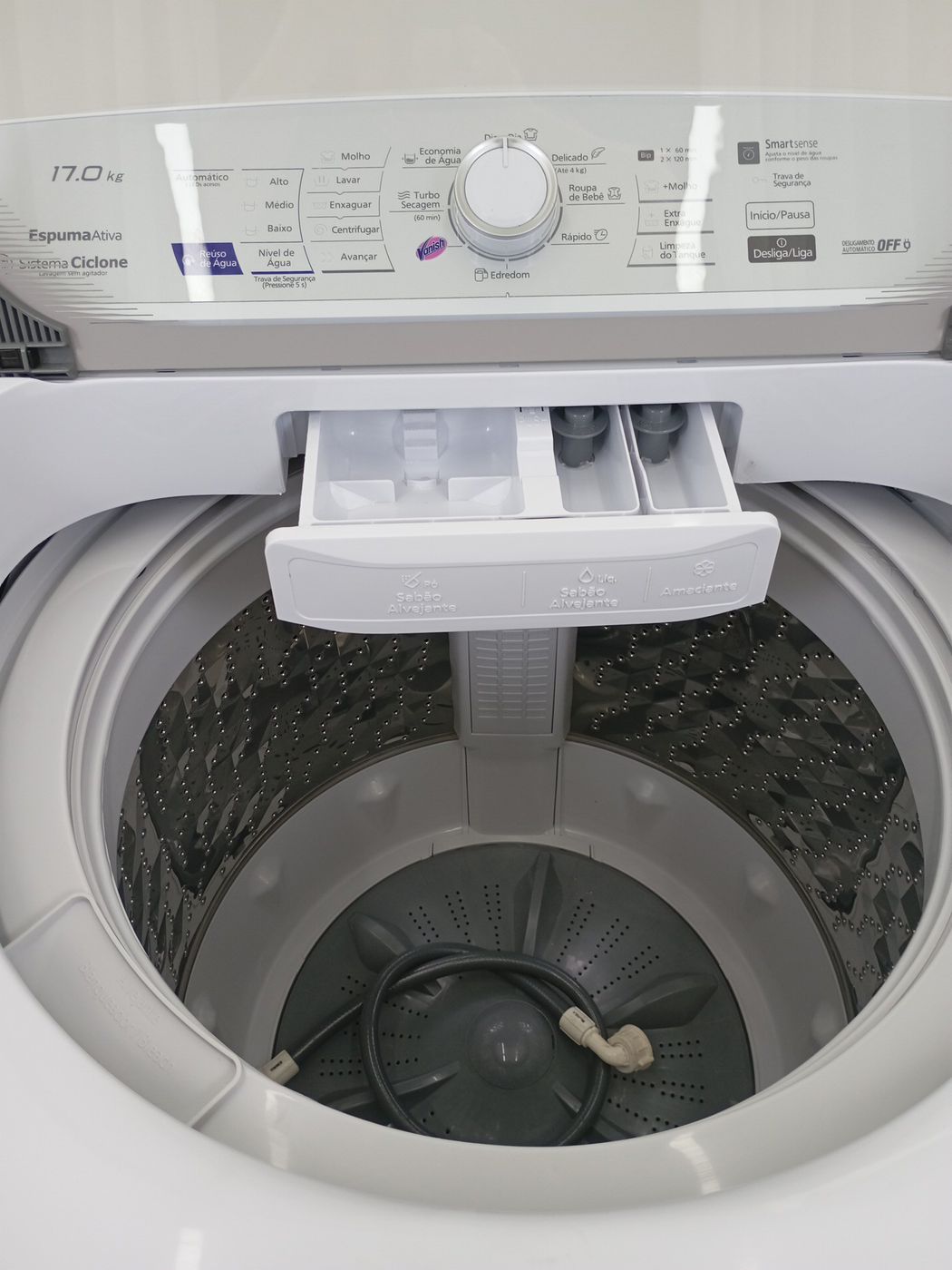 LAVADORA PANASONIC LAVAGEM INTELIGENTE 17KG -