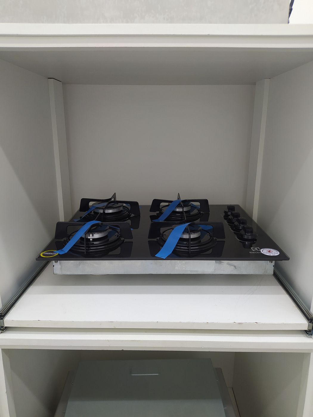 Cooktop Electrolux Ke4gp Gas 4q Ke4gp Preto TudoBônus