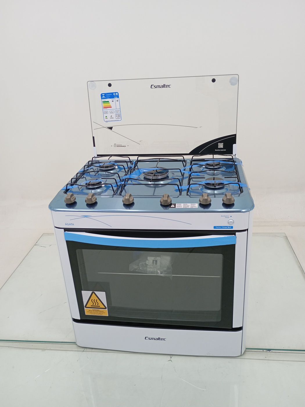 FOGAO ESMALTEC AGATA A GAS C/ ACENDIMENTO AUT