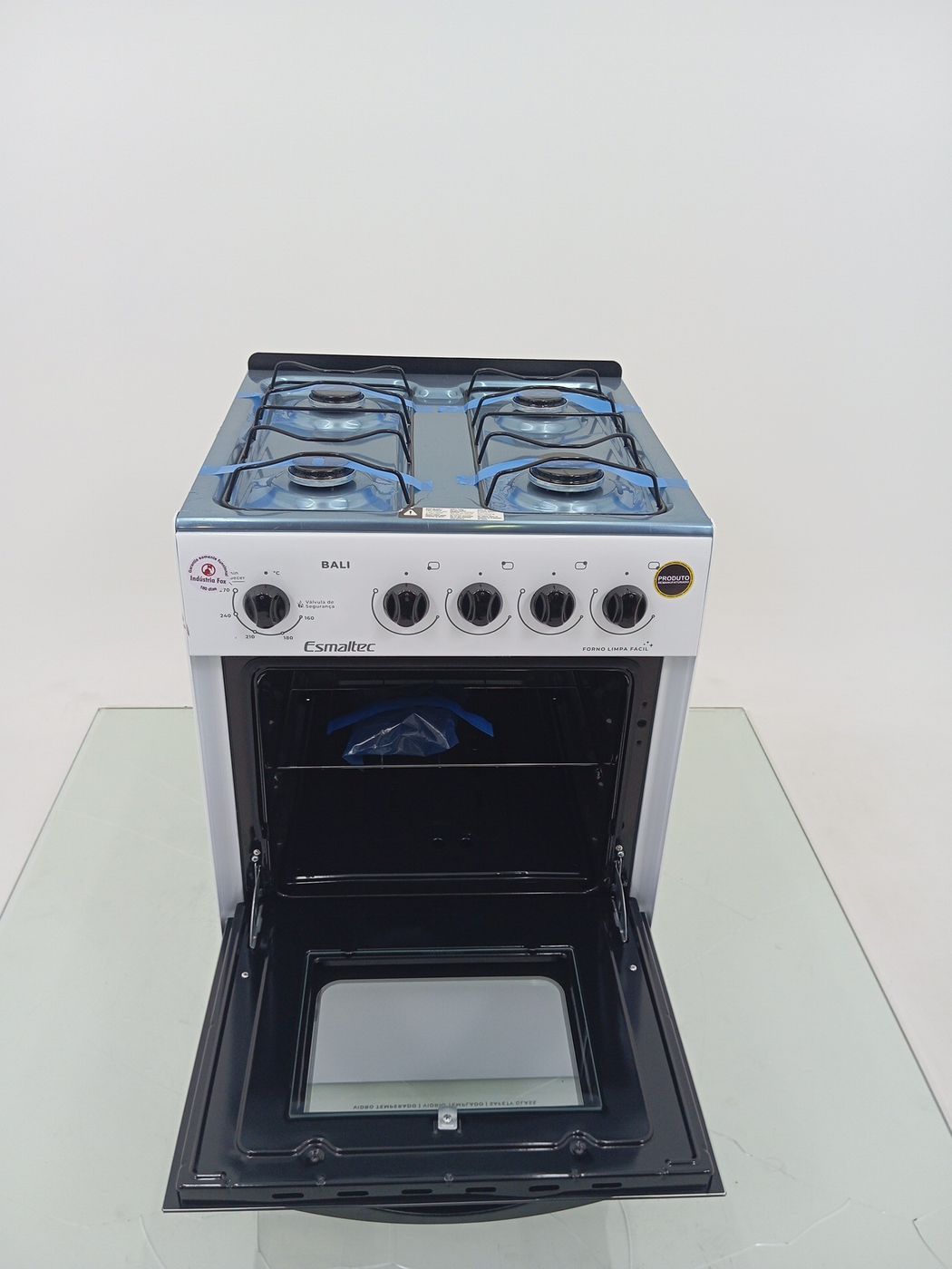 FOGAO ESMALTEC 4 BOCAS BALI ACEDIMENTO MANUAL