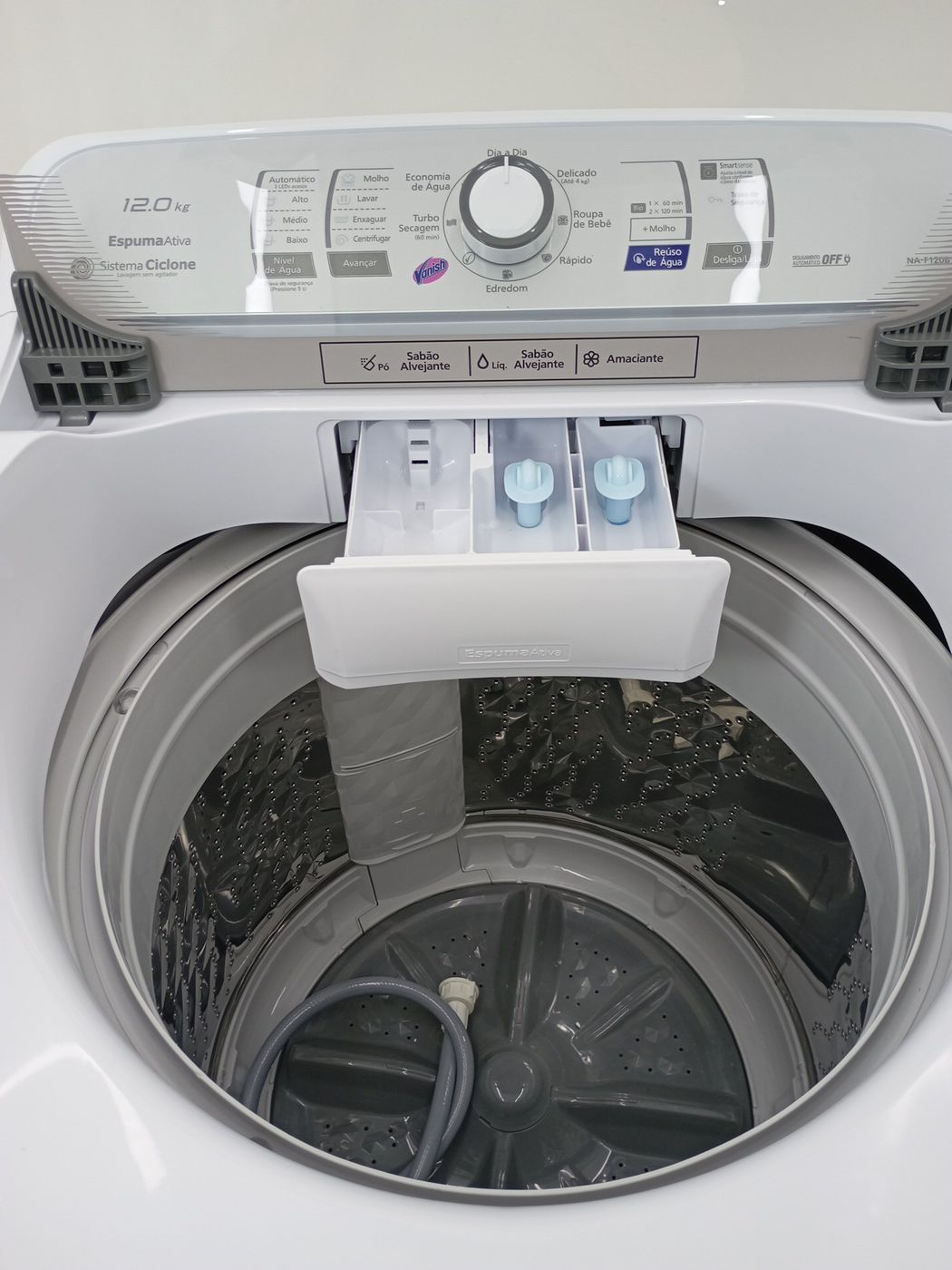 LAVADORA PANASONIC 12 KG CESTO 8 PROGRAMAS DE