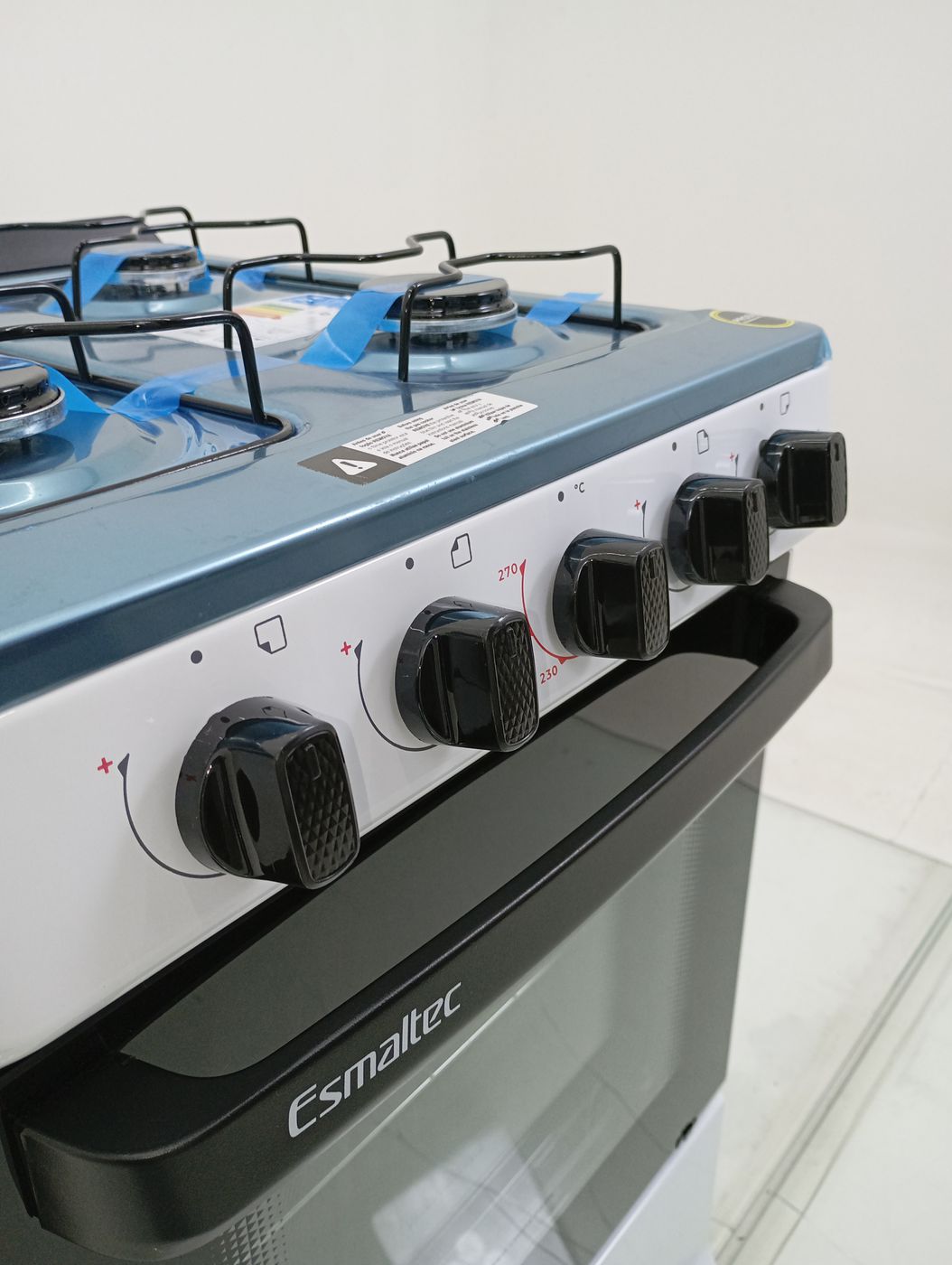 FOGAO ESMALTEC 4120 4 BOCAS IDEAL POP ACENDIM