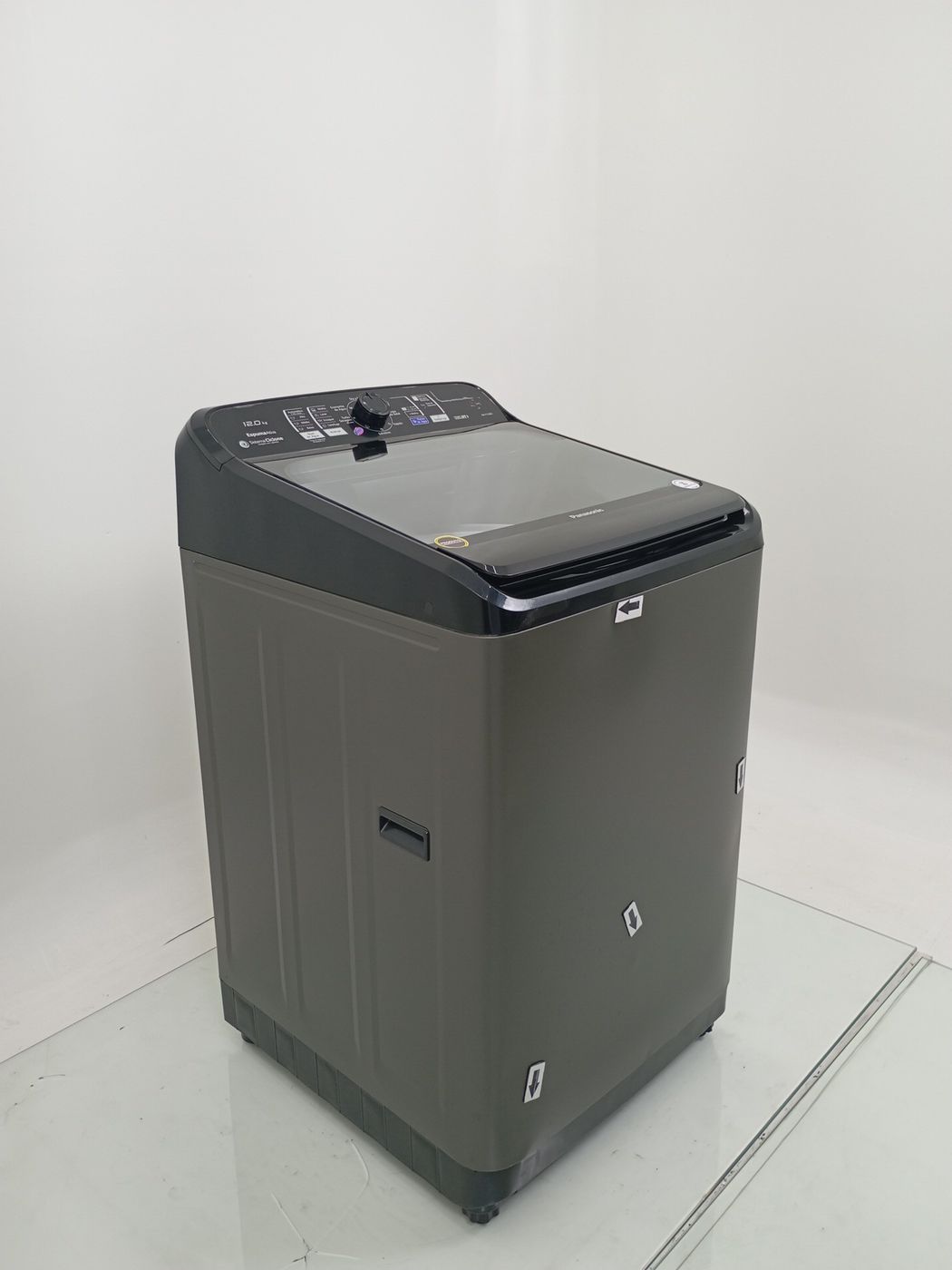 LAVADORA PANASONIC 12KG C/ PROGRAMA VANISH - 