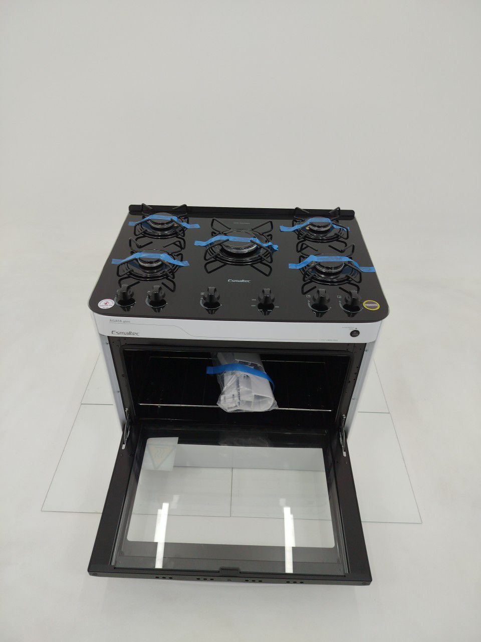 FOGAO ESMALTEC FOGAO 5 BOCAS AGATA GLASS 5090