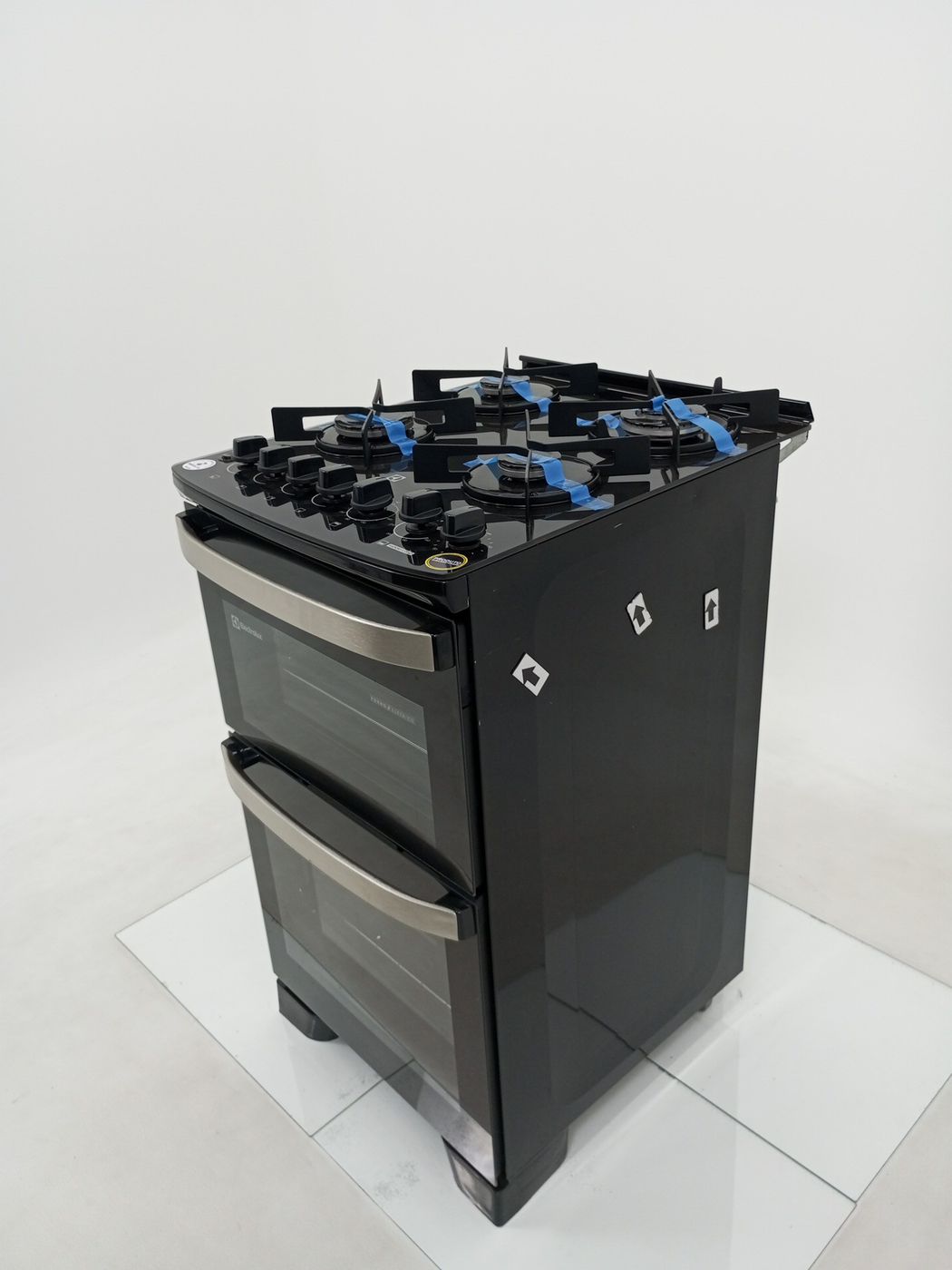 FOGAO ELECTROLUX FE4DP 4 BOCAS DUPLO FORNO ME
