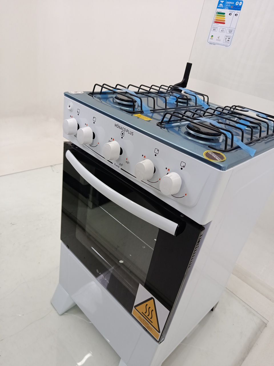 FOGAO ATLAS 4 BOCAS COM ACENDIMENTO AUTOMATIC
