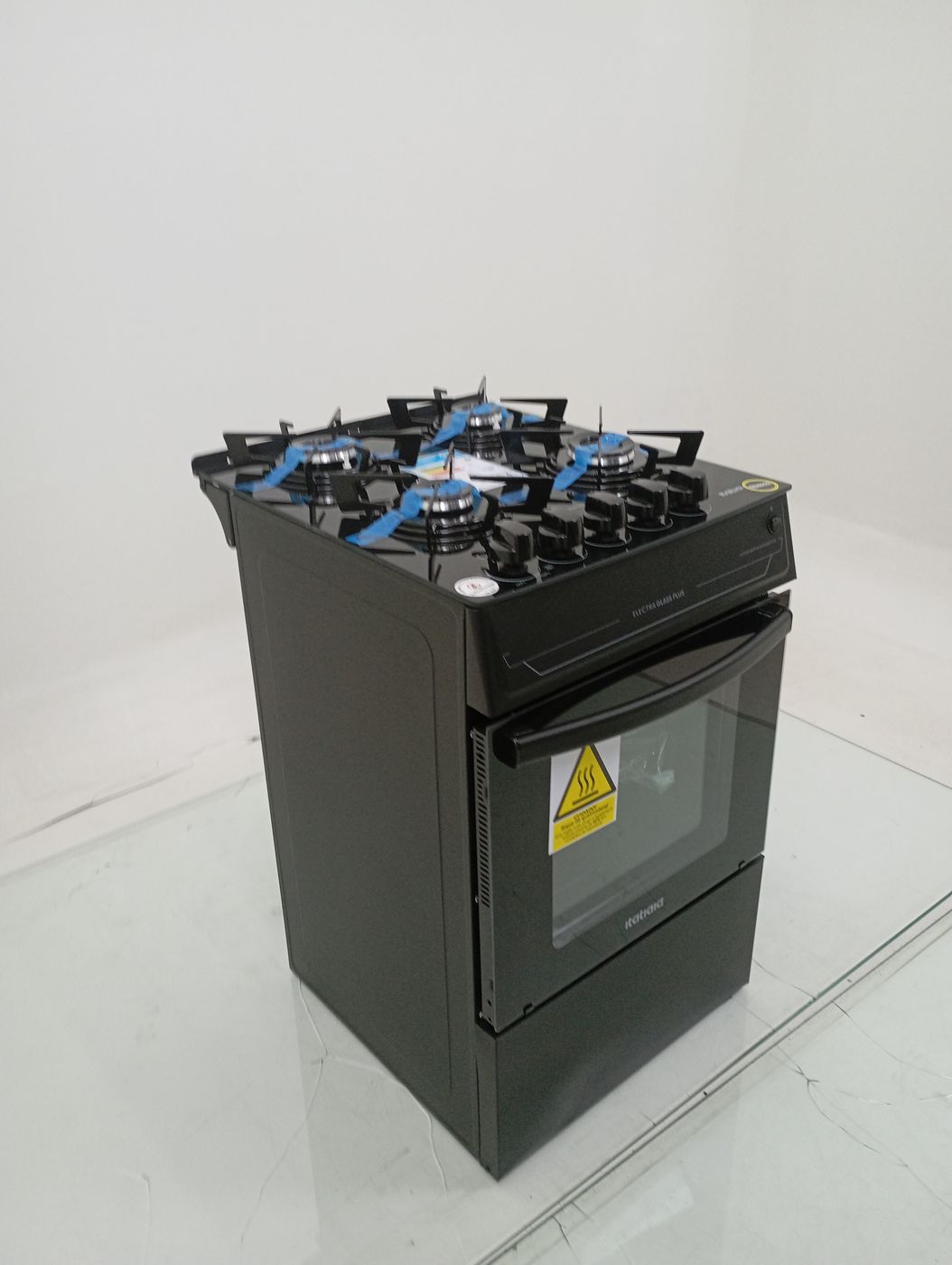 FOGAO ITATIAIA ELECTRA GLASS PLUS 4Q PTO - PR