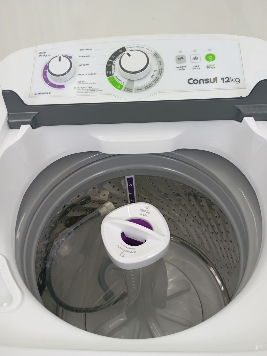 LAVADORA CONSUL  CWH12BB 12 KG AUTOMATICA CON