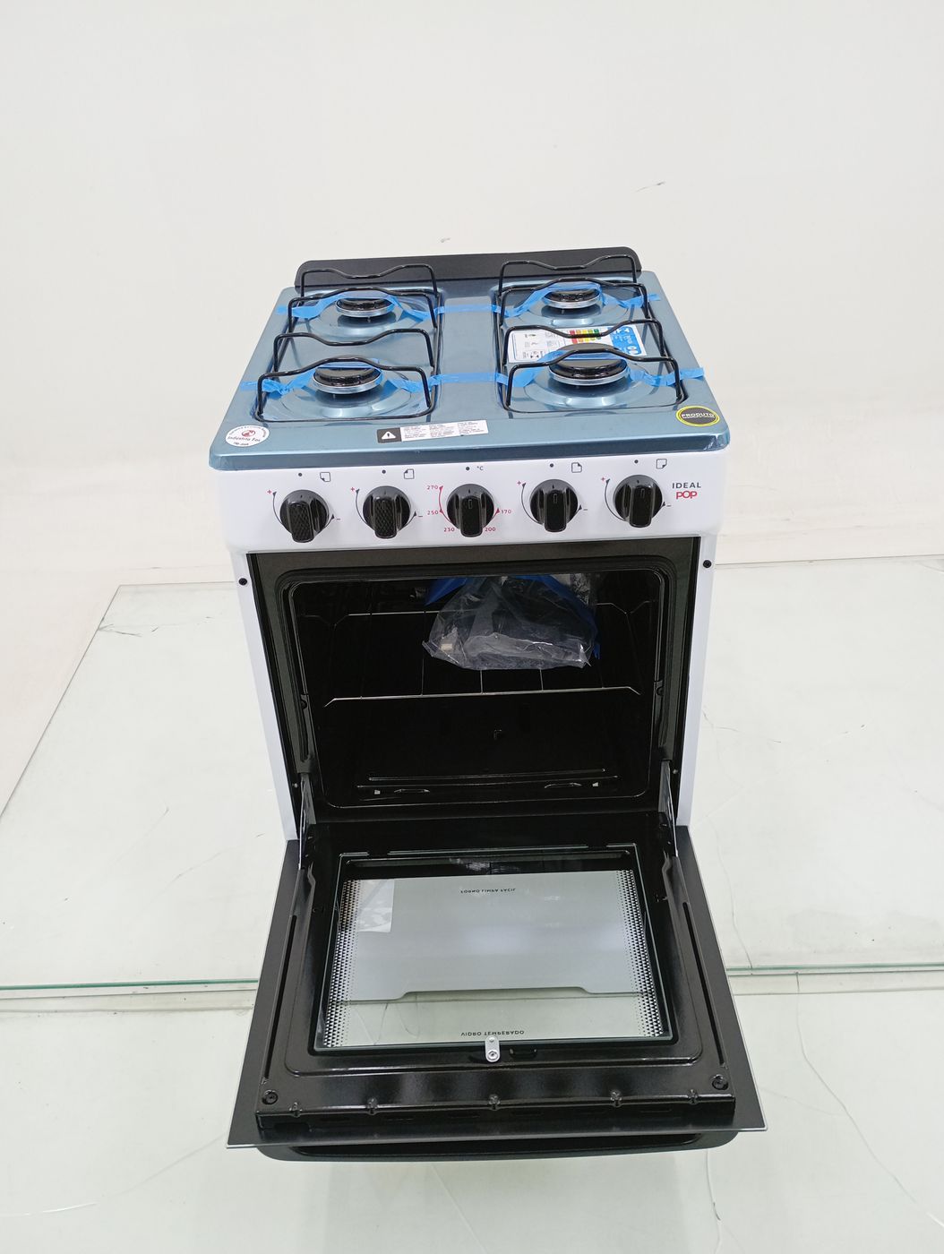 FOGAO ESMALTEC 4120 4 BOCAS IDEAL POP ACENDIM