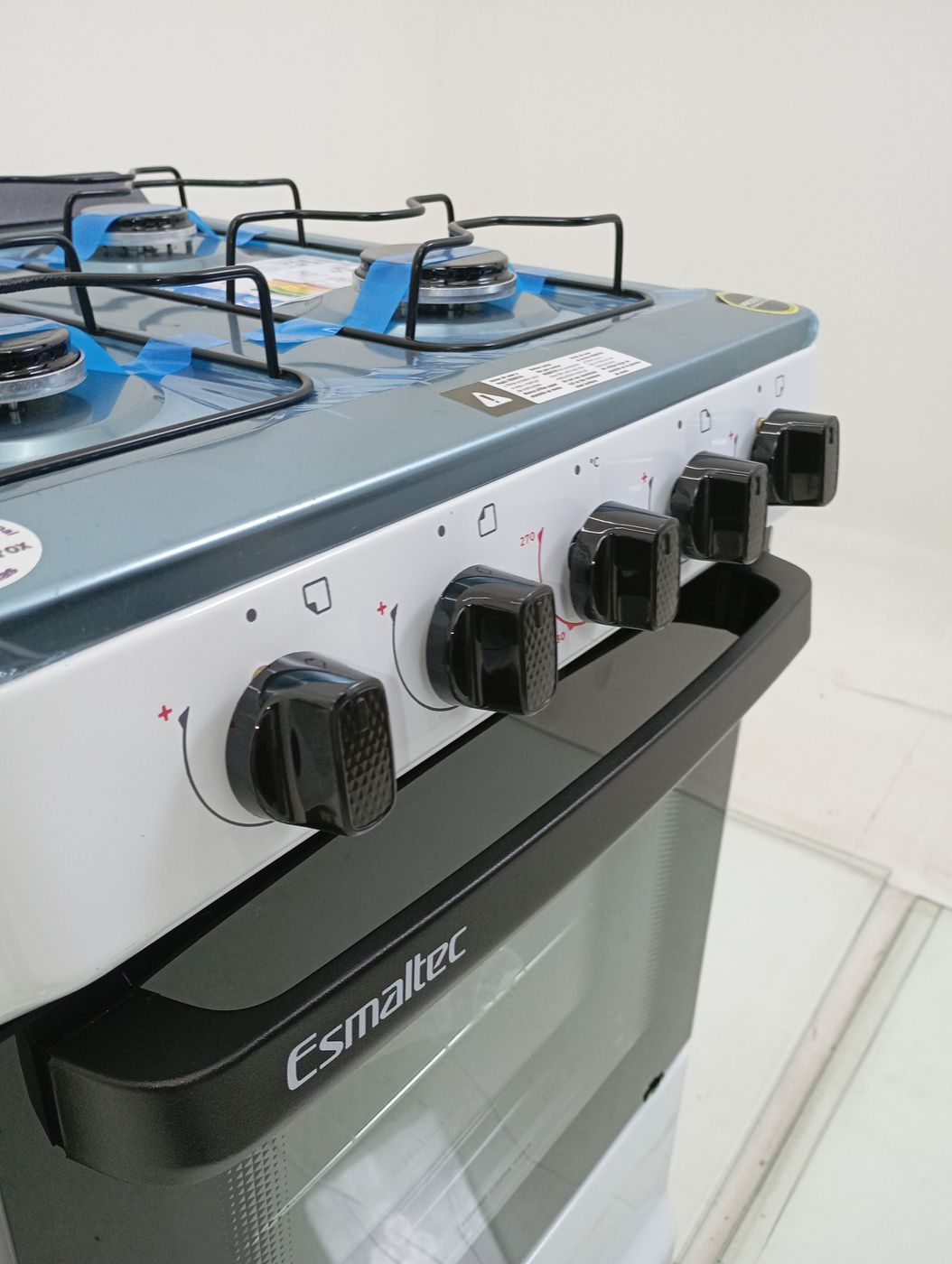 FOGAO ESMALTEC 4120 4 BOCAS IDEAL POP ACENDIM