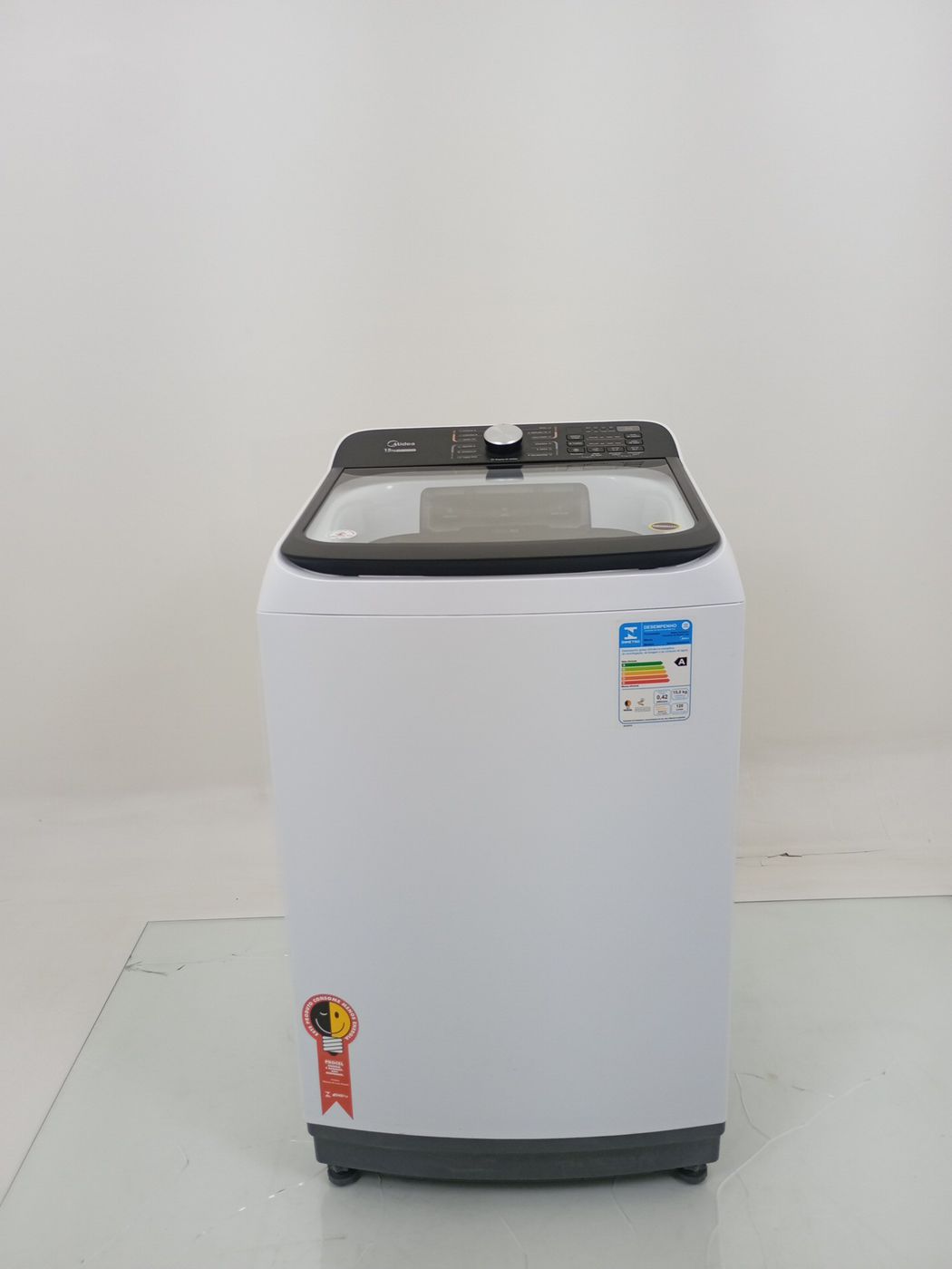 LAVADORA MIDEA LAVADORA TOP LOAD 15KG - BRANC