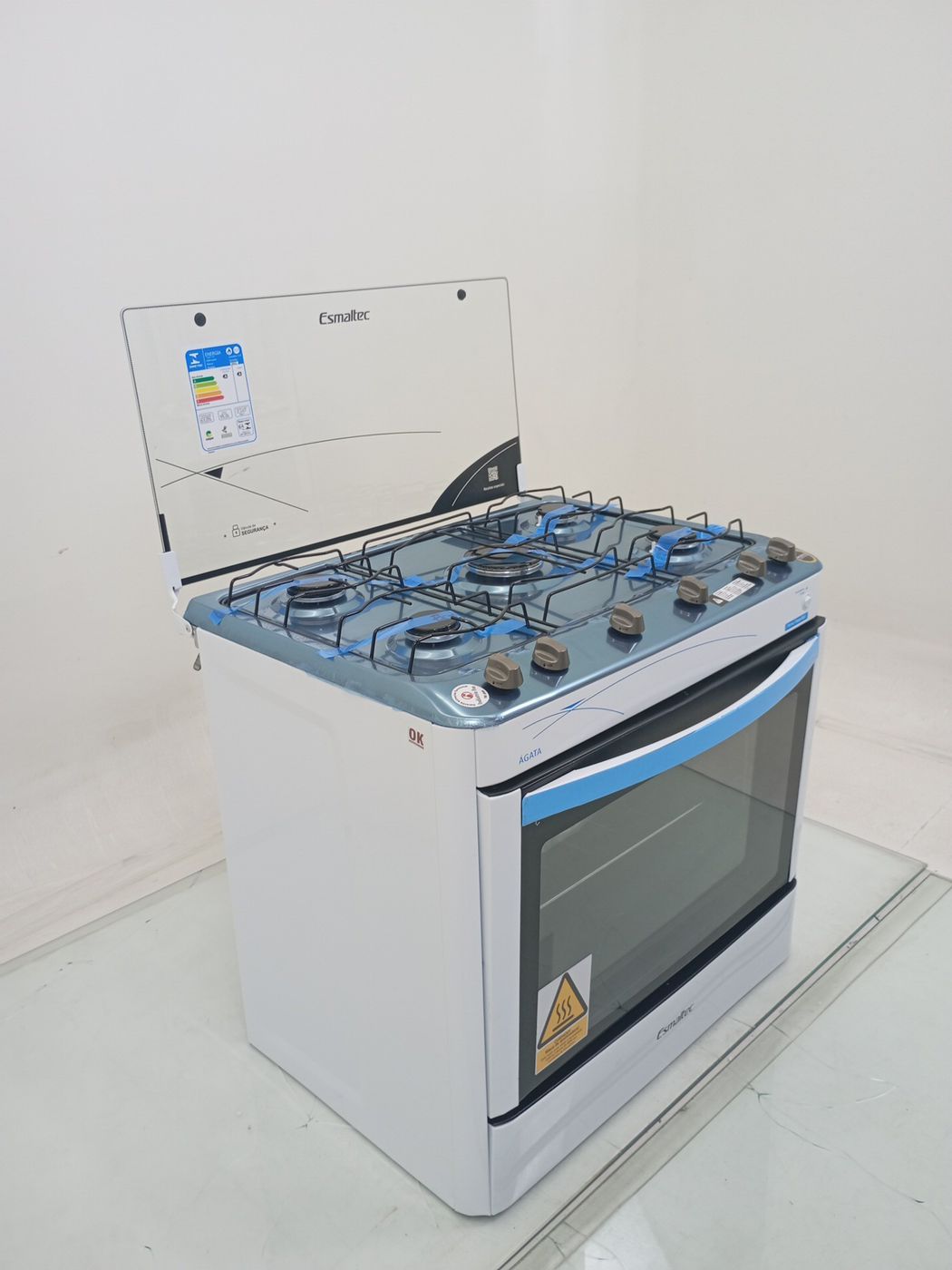 FOGAO ESMALTEC AGATA A GAS C/ ACENDIMENTO AUT