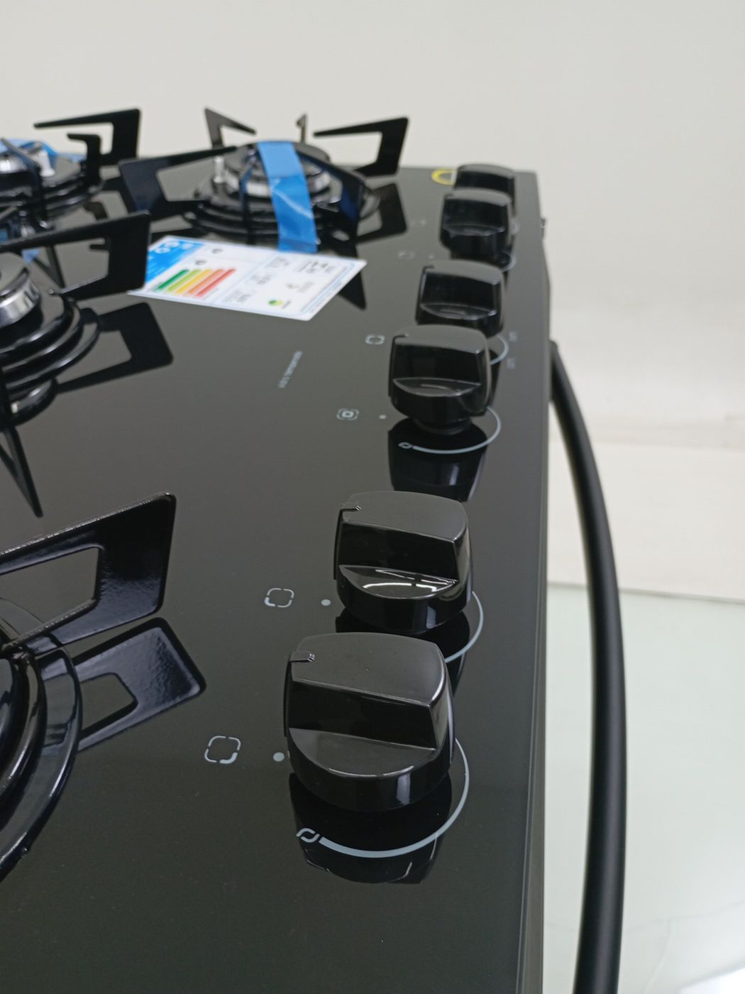 FOGAO ITATIAIA 5 BOCAS ELECTRA GLASS PLUS - P