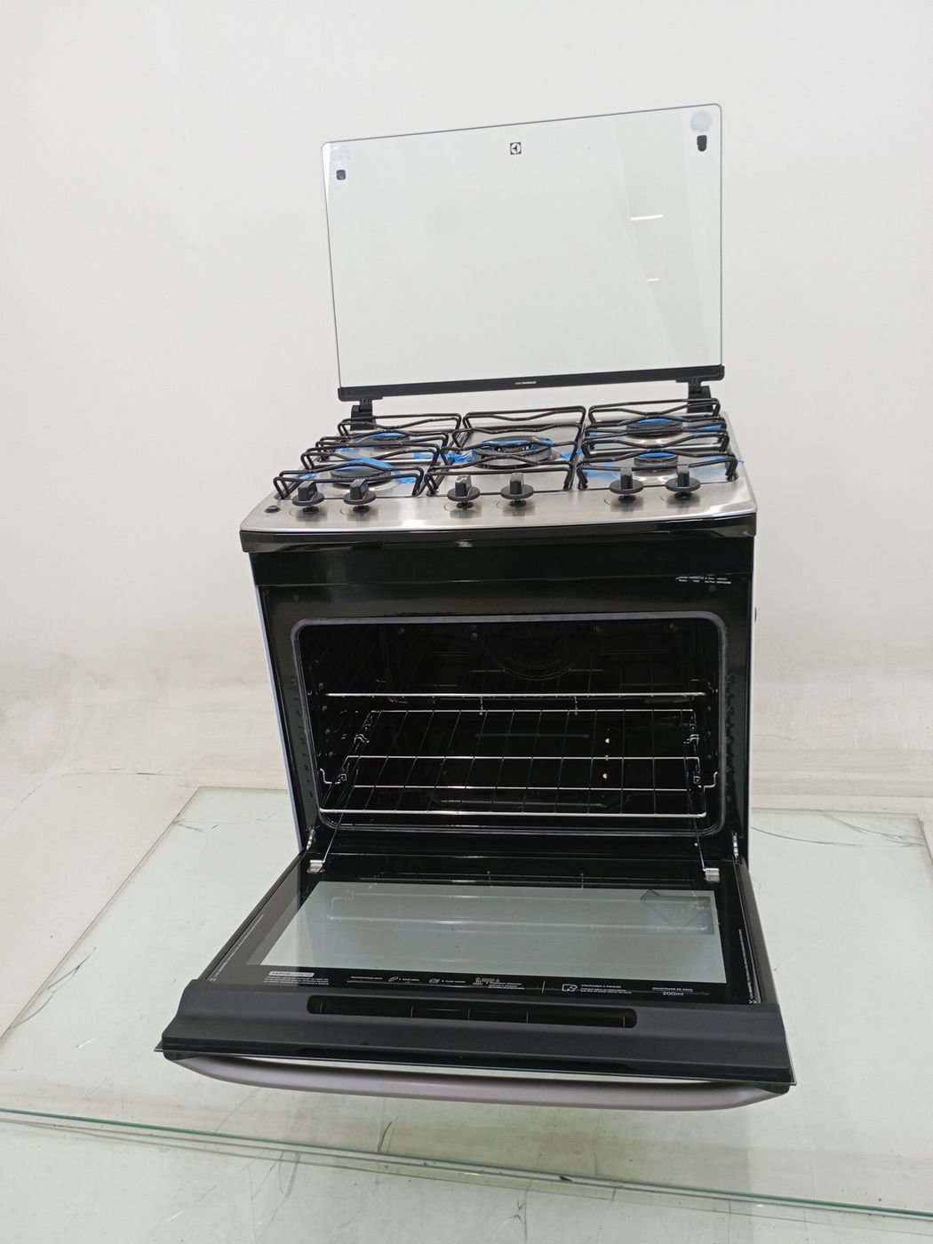FOGAO ELECTROLUX FE5IB 5 BOCAS MESA INOX PERF