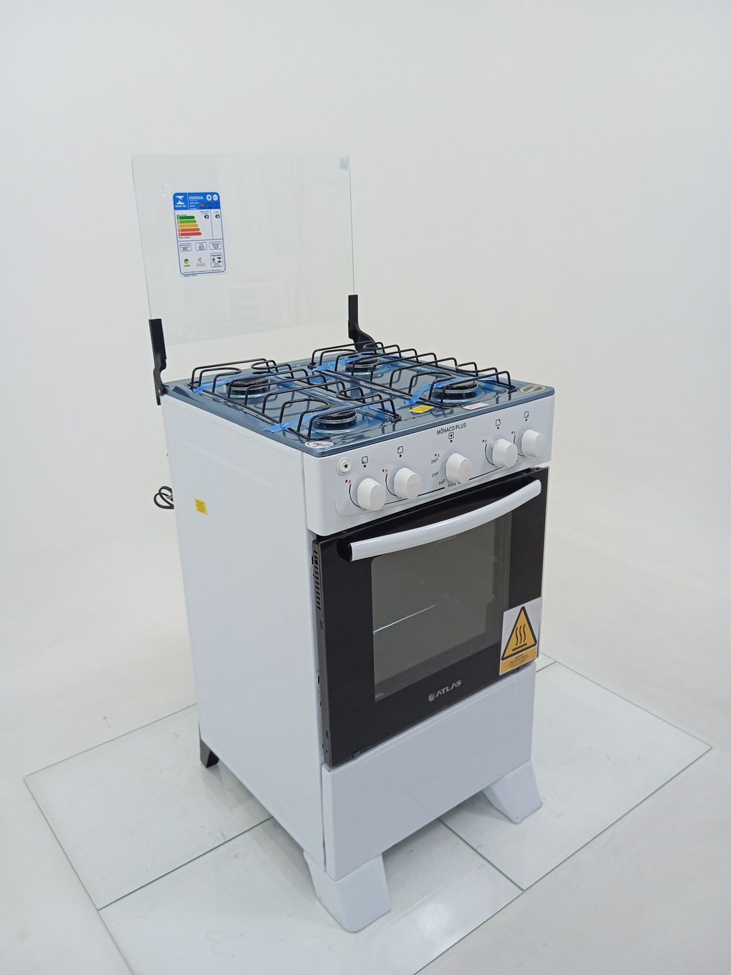 FOGAO ATLAS 4 BOCAS COM ACENDIMENTO AUTOMATIC