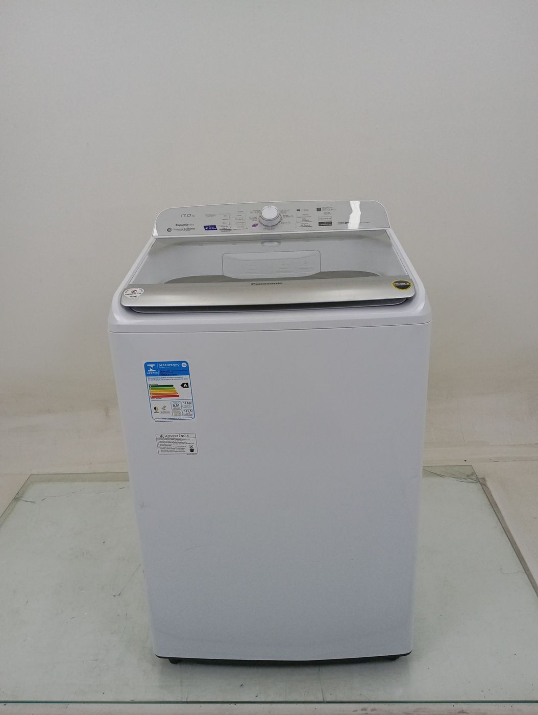 LAVADORA PANASONIC LAVAGEM INTELIGENTE 17KG -