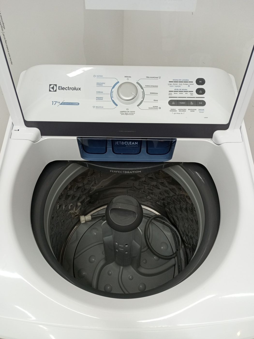 LAVADORA ELECTROLUX LED17 ROUPAS TOP LOAD 17K