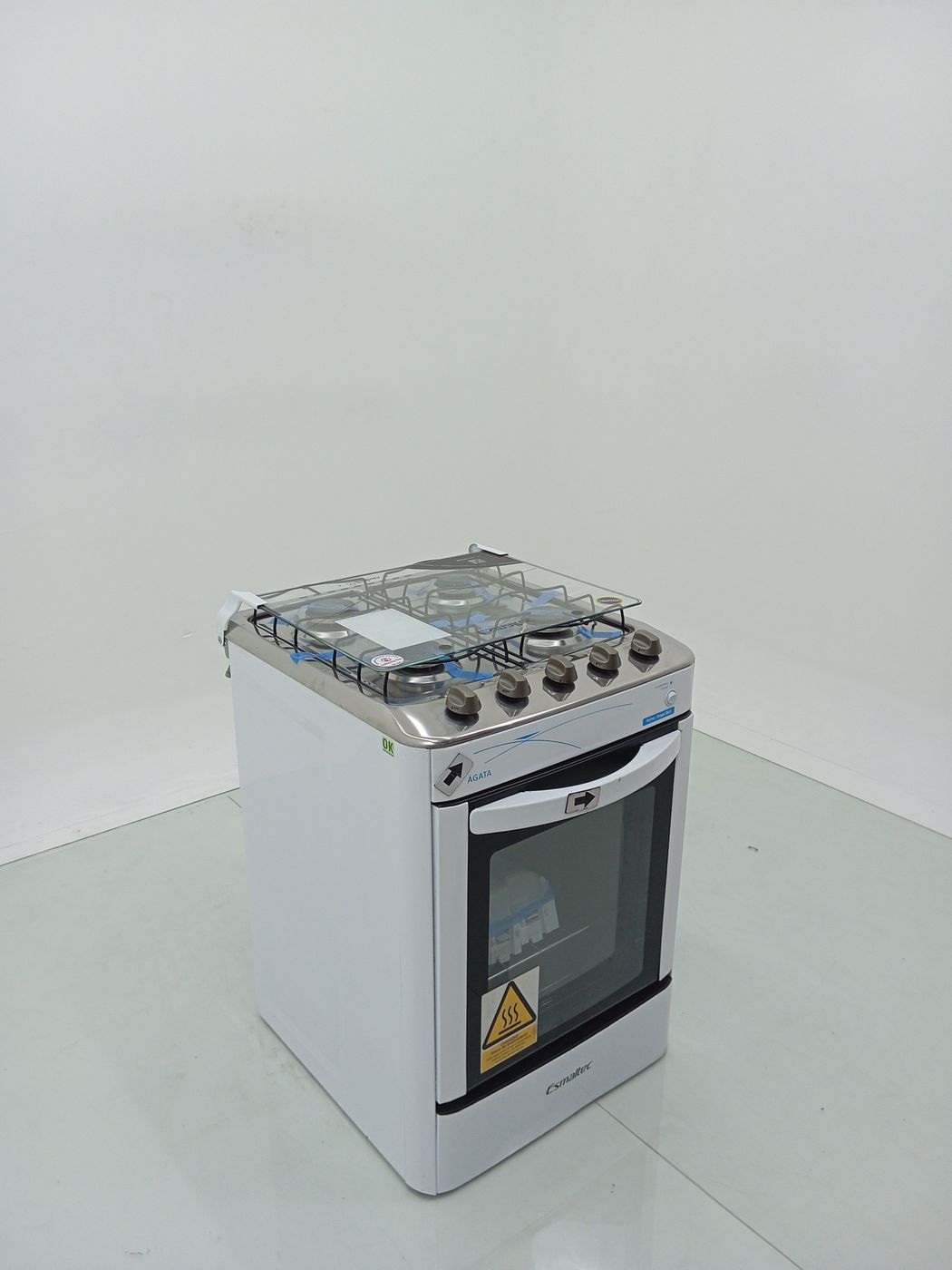 FOGAO ESMALTEC AGATA A GAS C/ ACENDIMENTO AUT