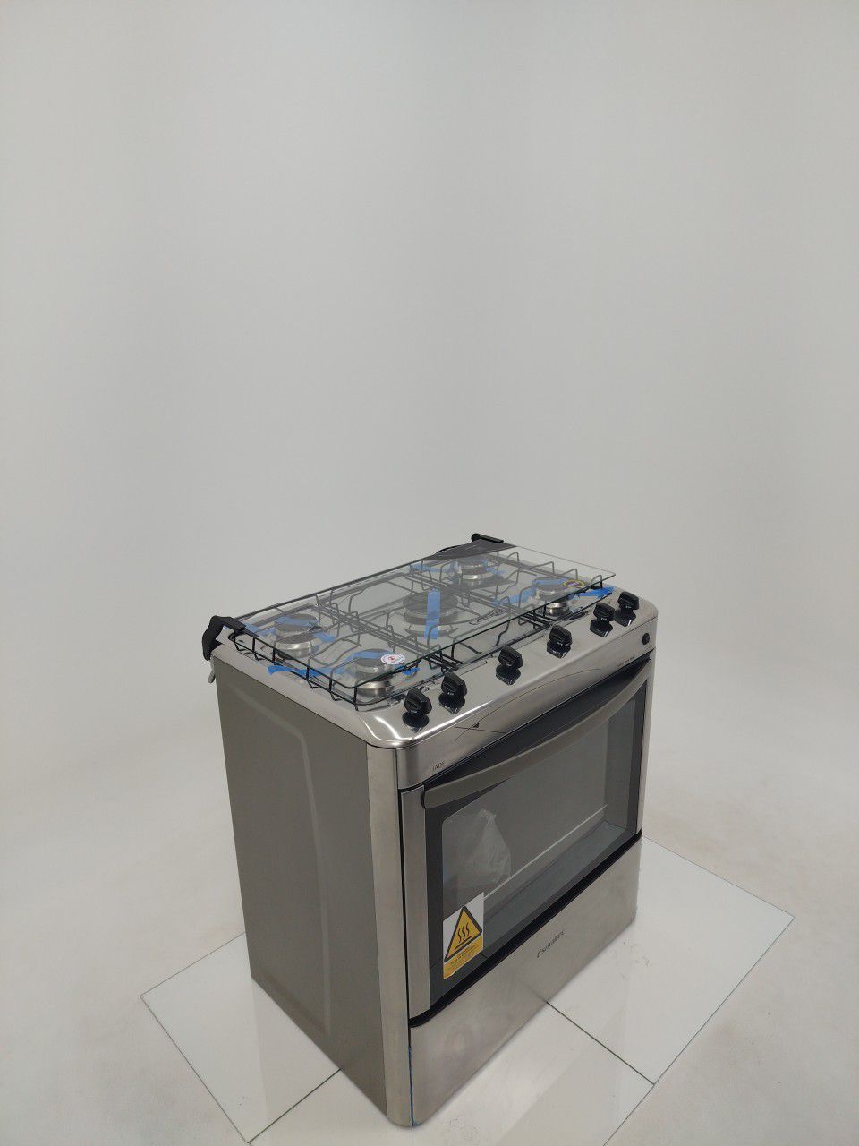FOGAO ESMALTEC 5 BOCAS COM FORNO AUTOLIMPANTE