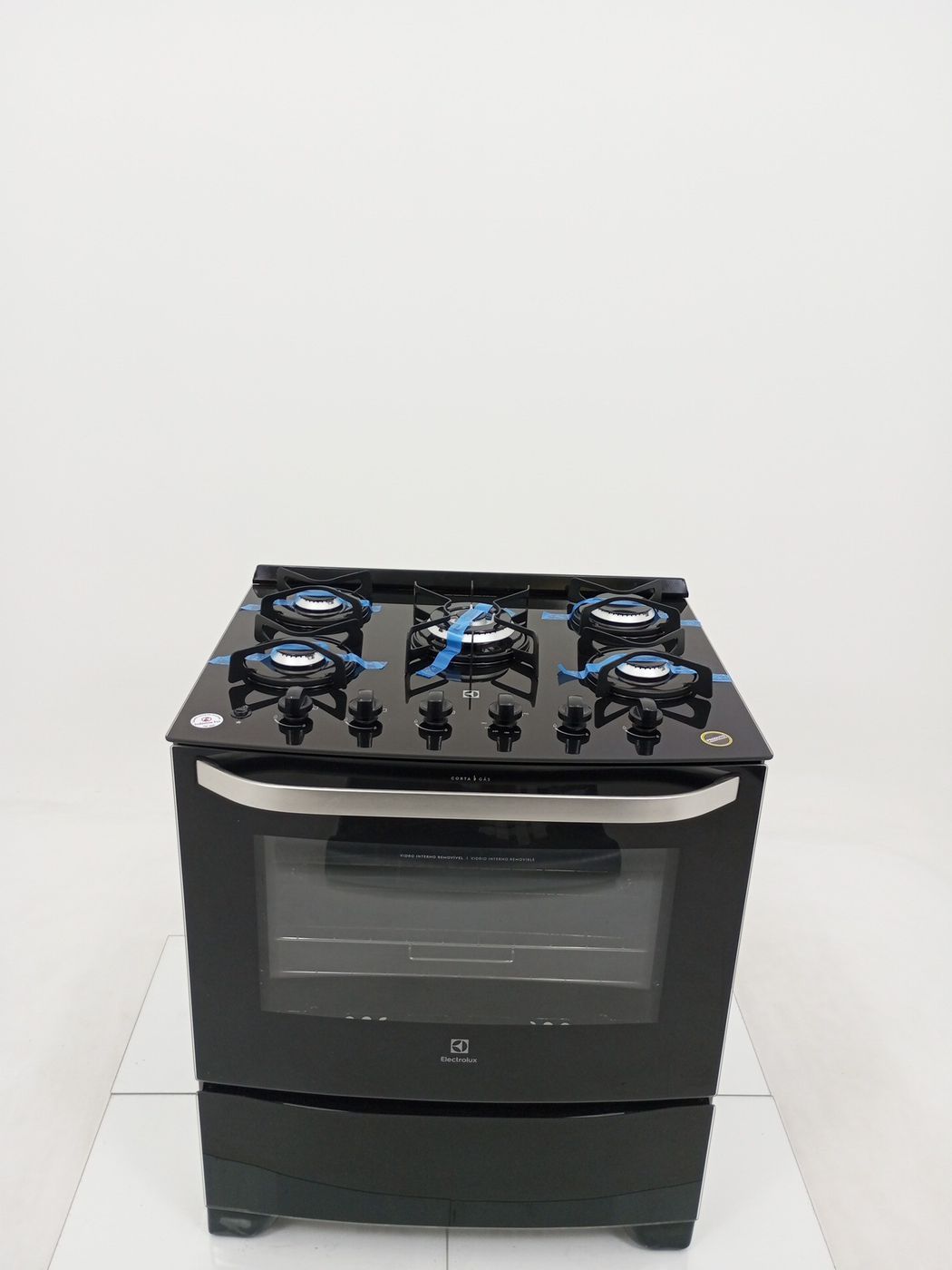 FOGAO ELECTROLUX 76GS 5 BOCAS AUTOMÁTICO COM 