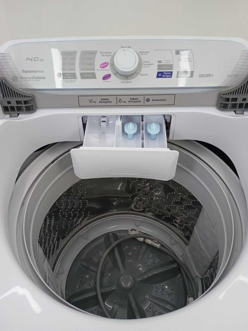 LAVADORA PANASONIC 14KG PANASONIC - BRANCO