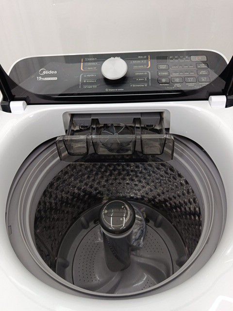 LAVADORA MIDEA LAVADORA TOP LOAD 15KG - BRANC